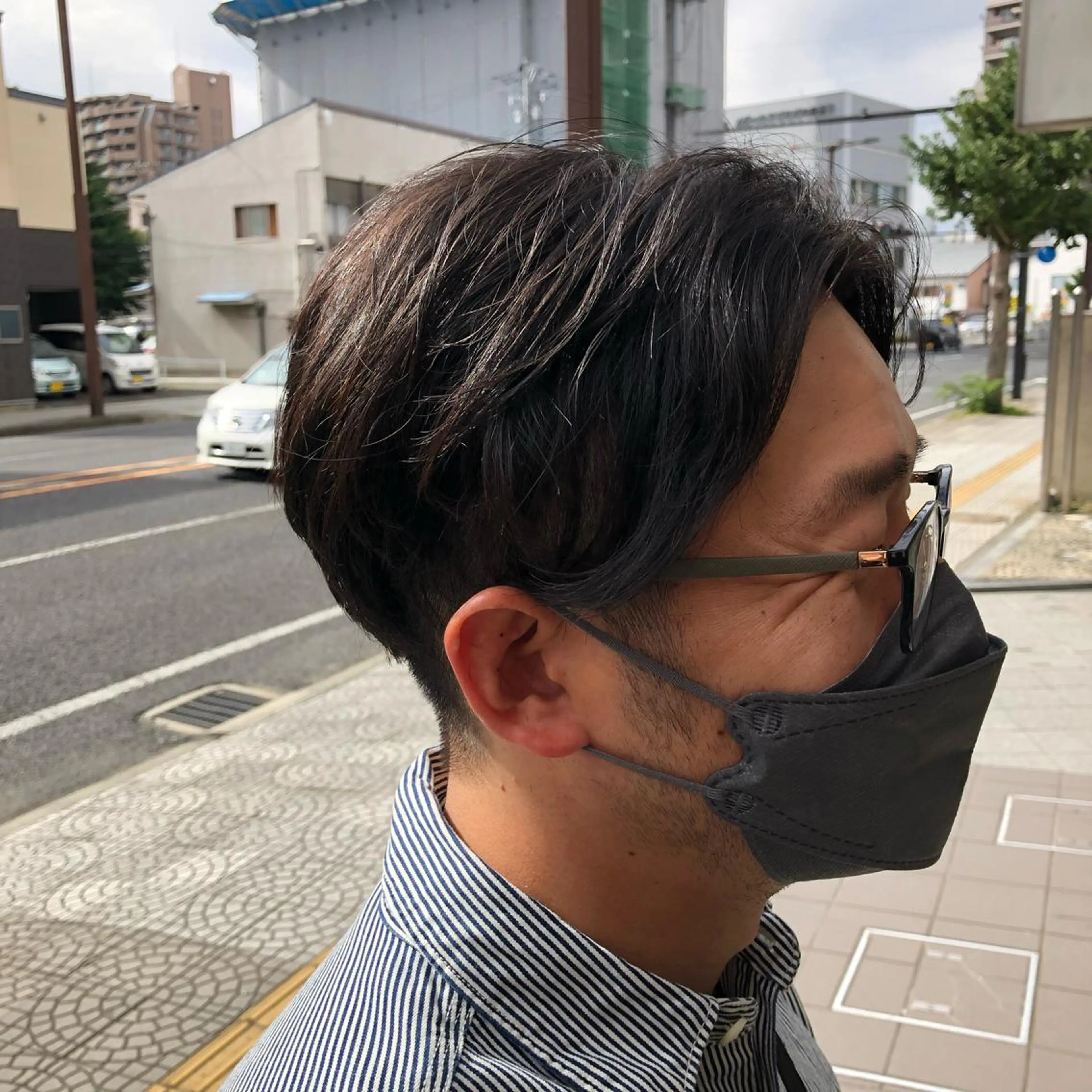 ショート カット パーマ トリートメント Glanz hair 坂牛匠のヘアスタイル