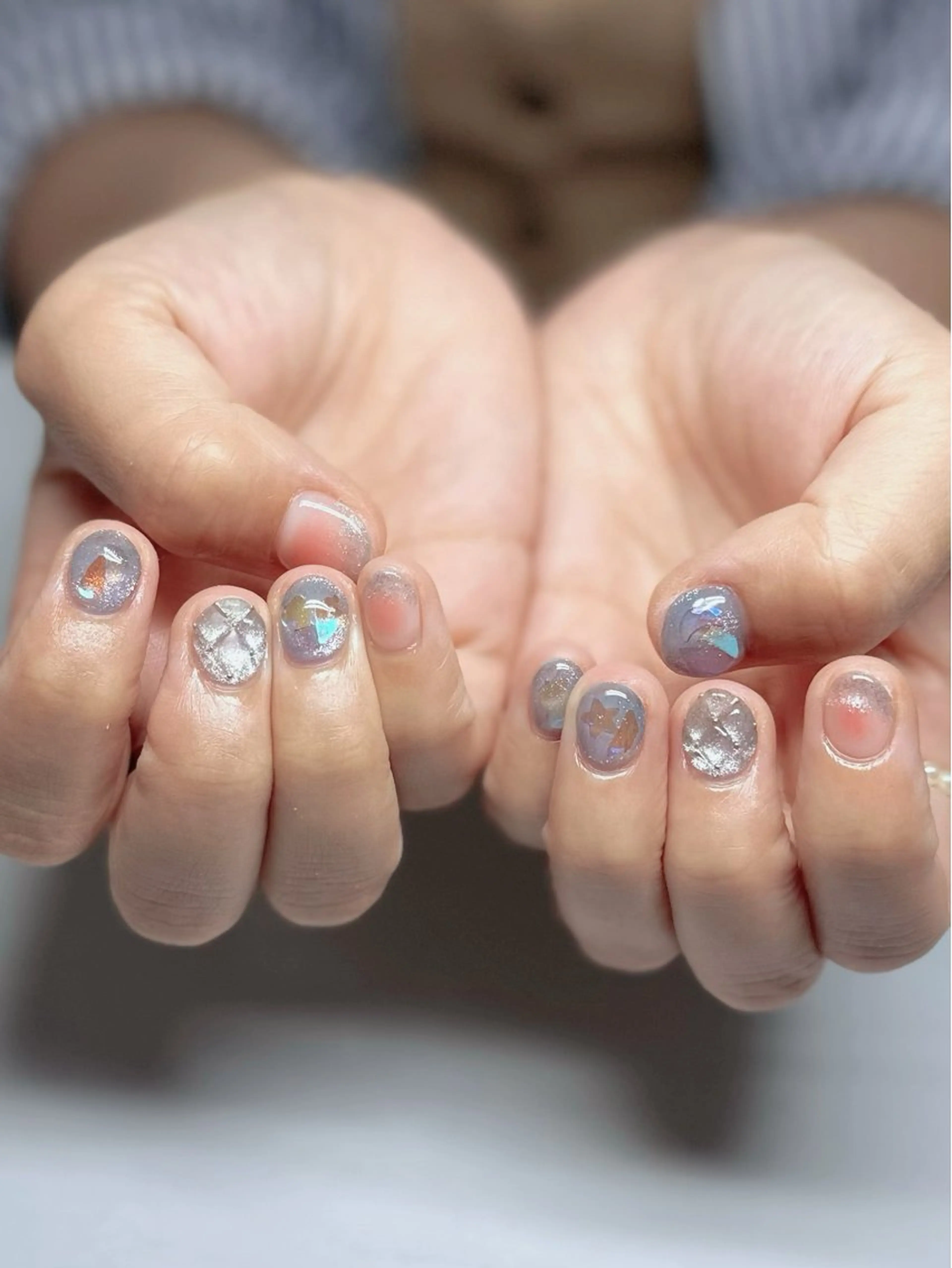 ネイル チークネイル マグネットネイル 持ち込み ｎｙａｓｕ ｎａｉｌのネイルデザイン