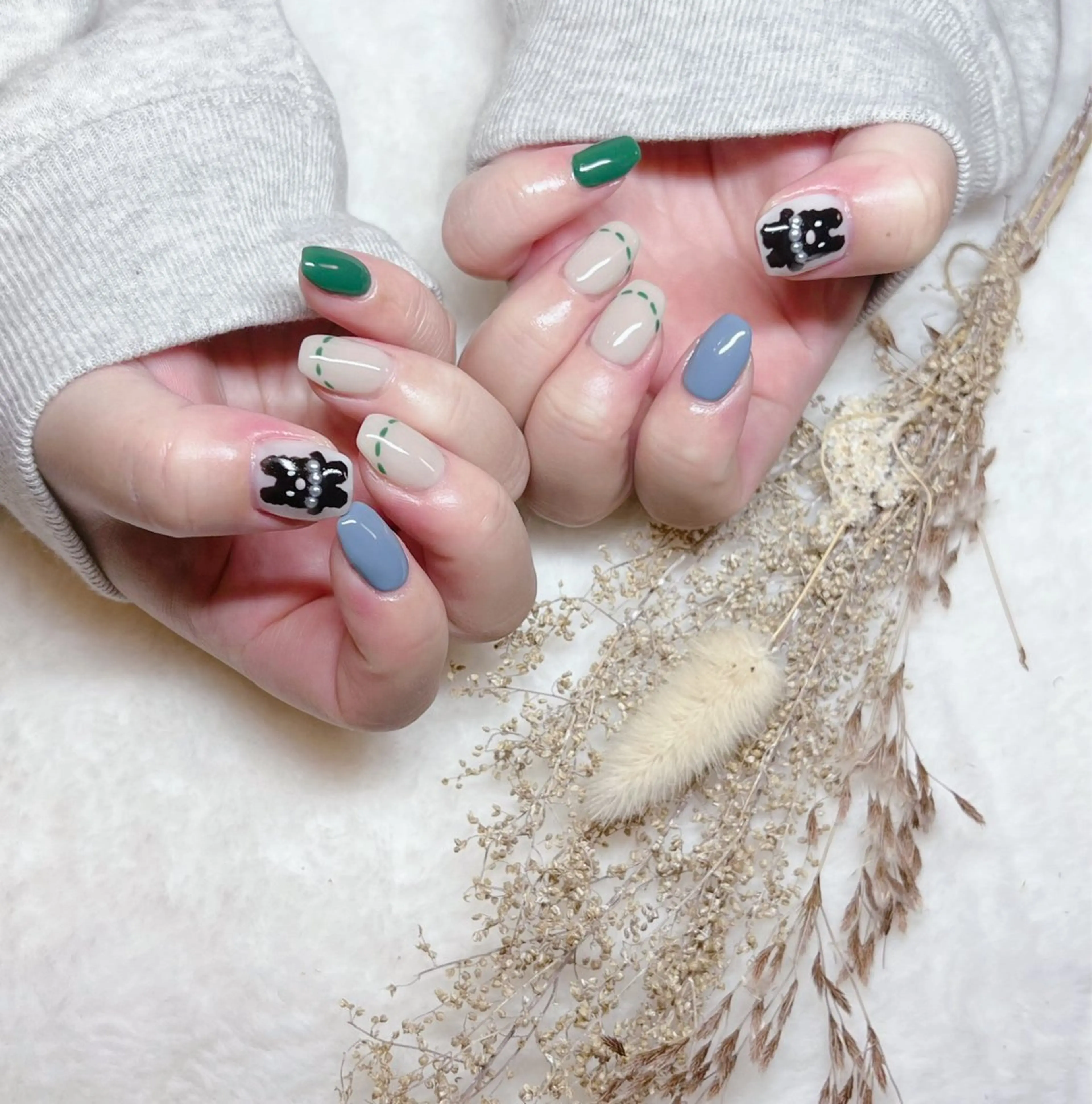 ネイル ハンドネイル Ribbon 佐野店のネイルデザイン