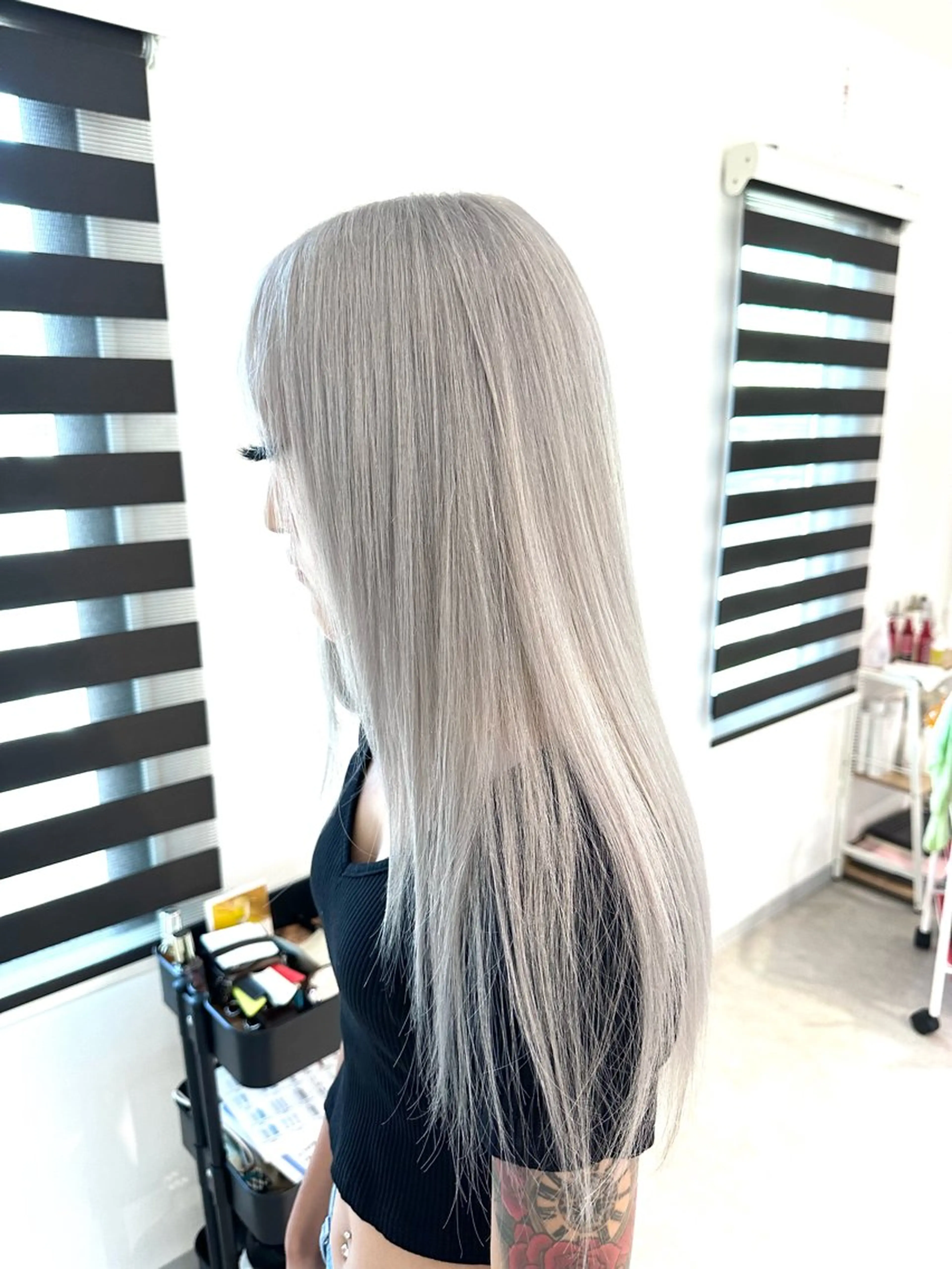 ロング カラー ヘアカラー 加藤 佑二のヘアスタイル