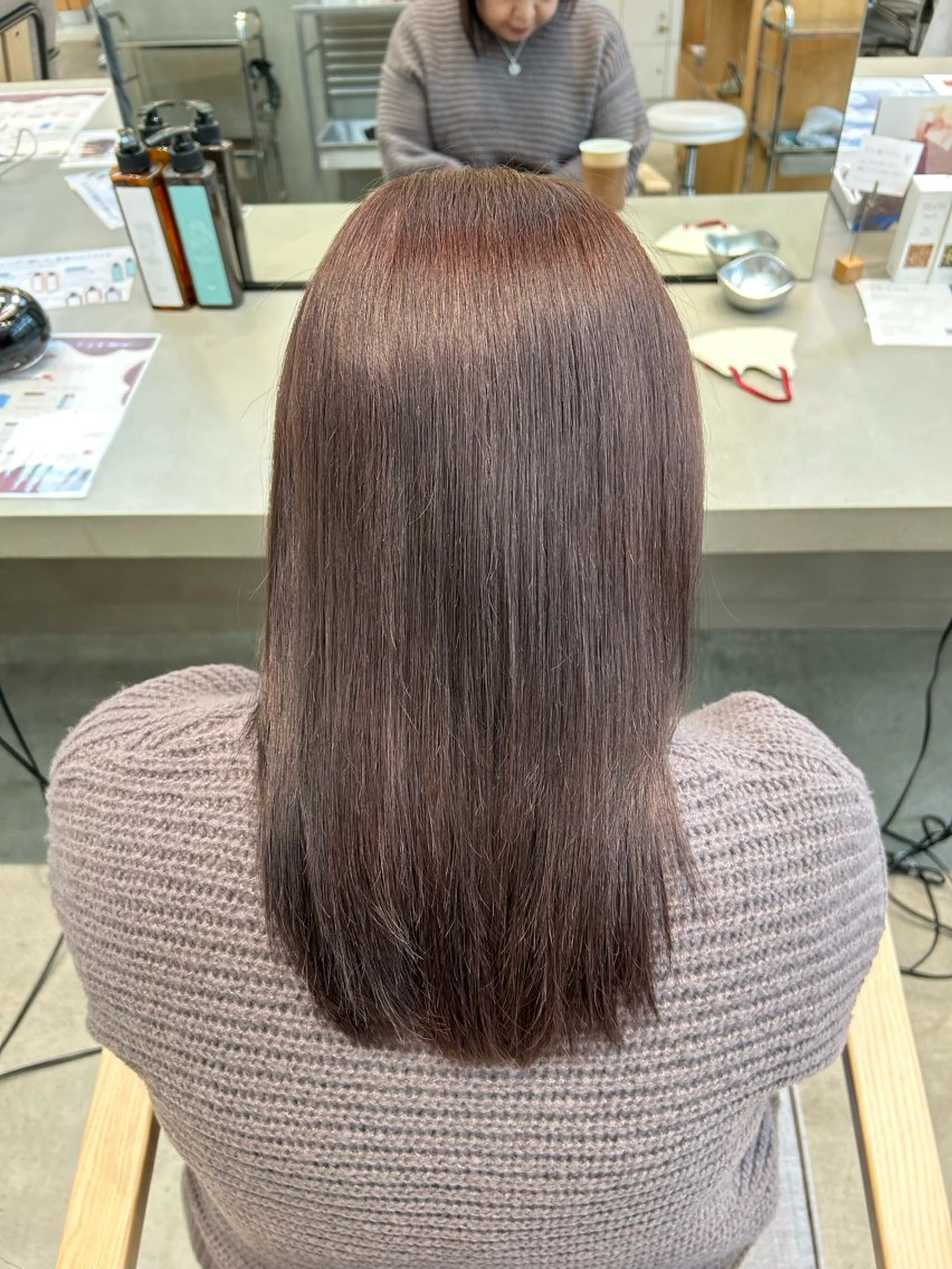 カラー TEMIL HAIR 彩弥のヘアスタイル