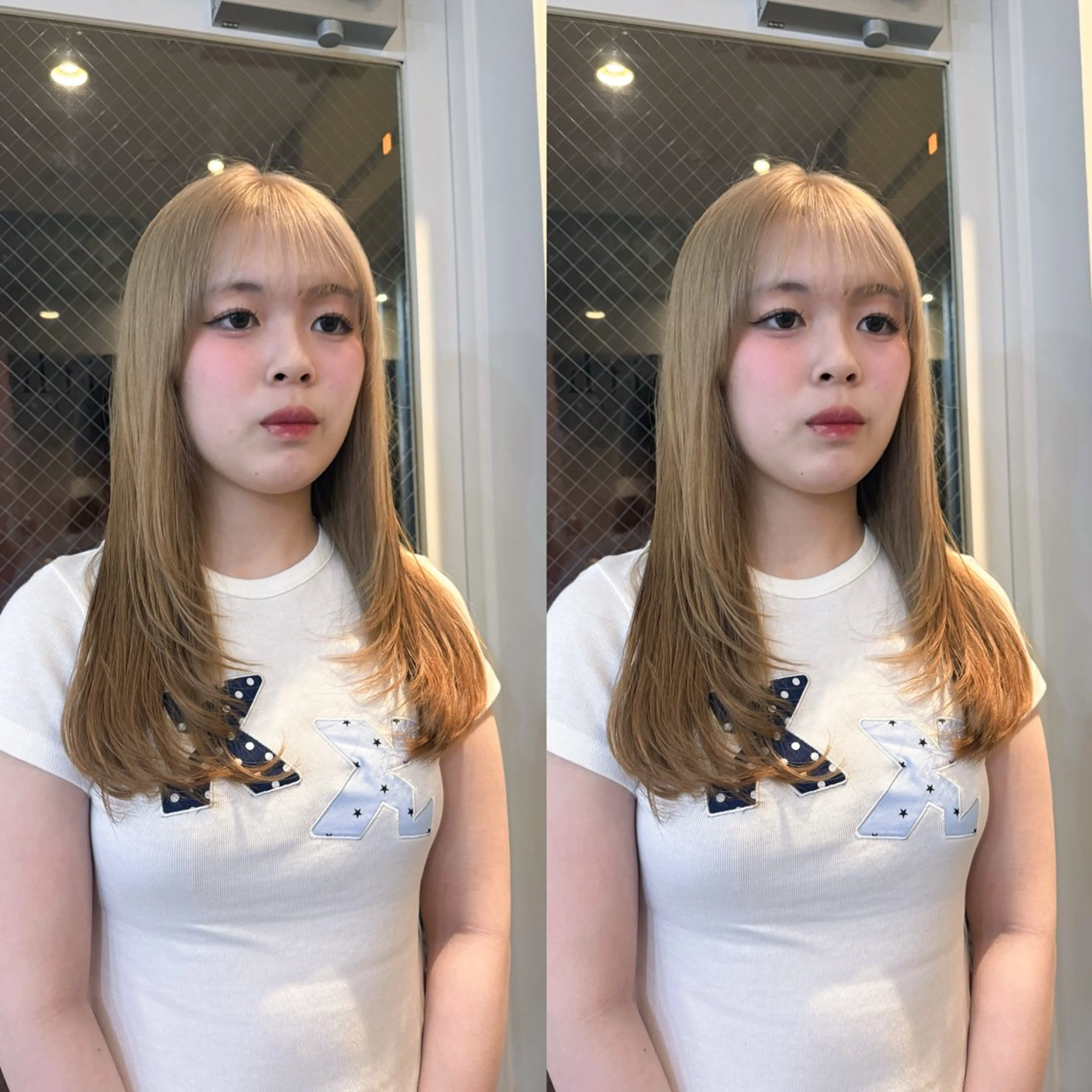 カラー ベージュカラー 黒髪 ブリーチ ブルーカラー ブルーブラック カット ヘアカラー 🌟メンズ🌟レイ ヤー🌟クルミのヘアスタイル