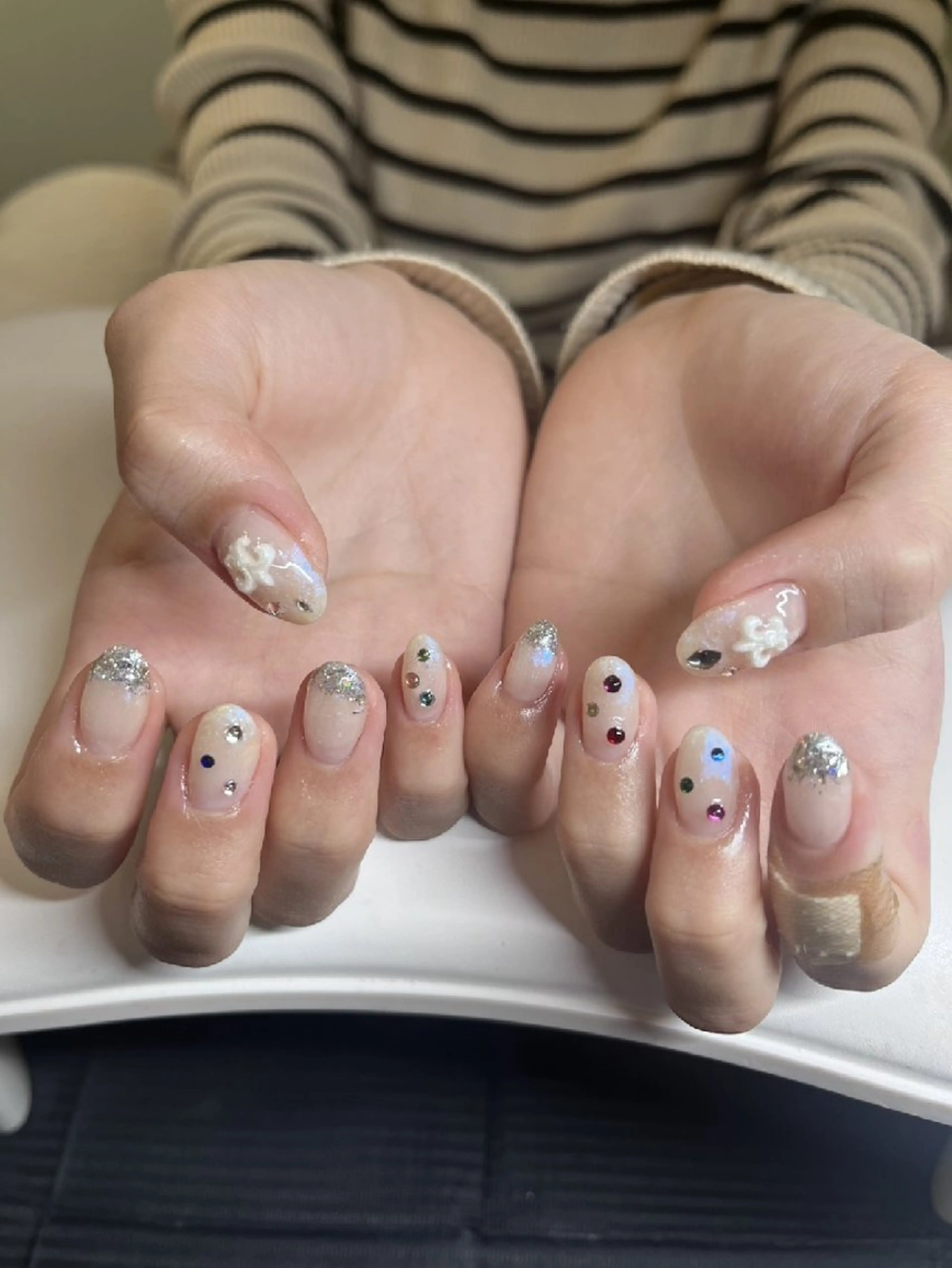 ネイル ワンホンネイル Re:JUvia 　JUMIのネイルデザイン