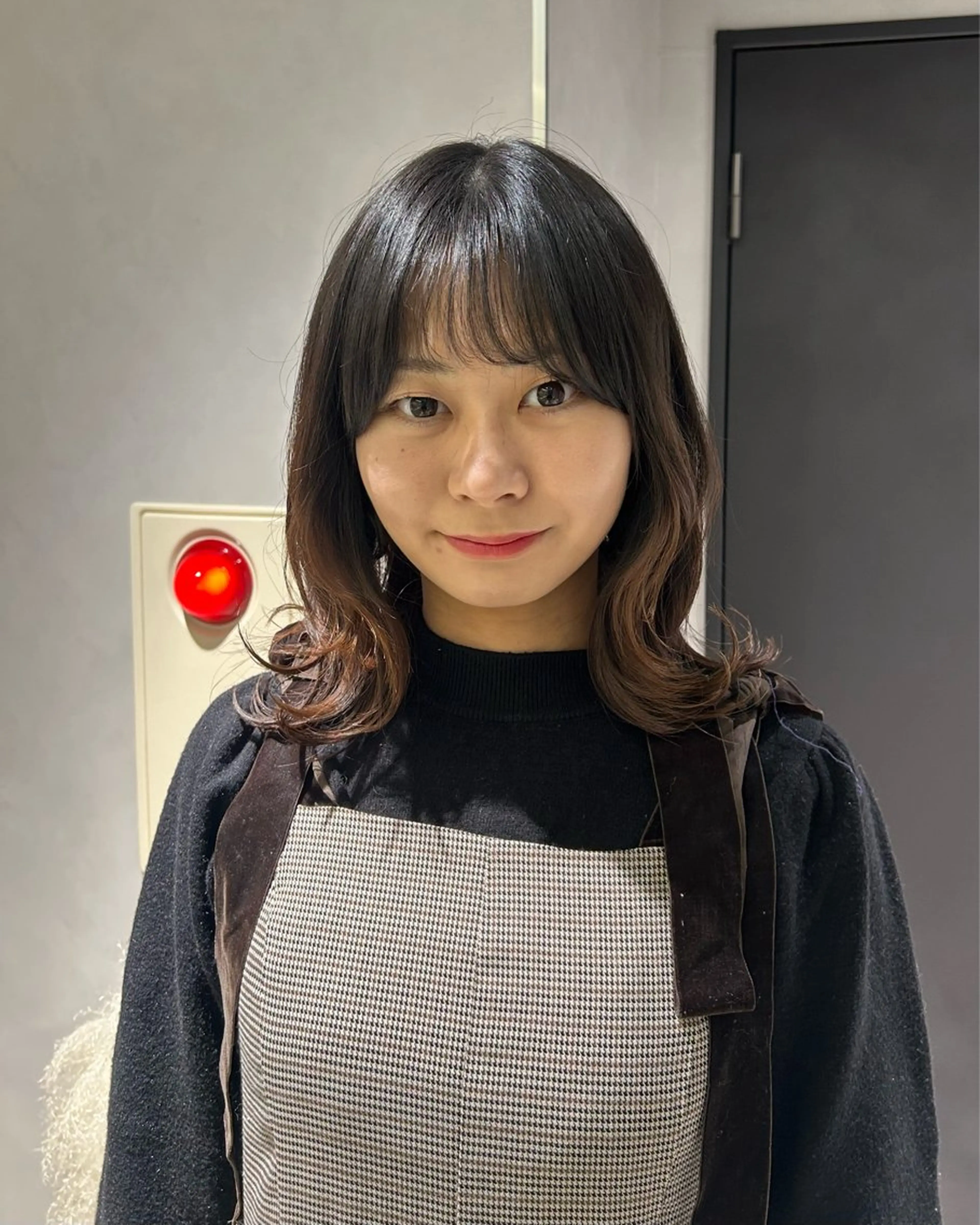 ミディアム レイヤーカット 寺川留以 /カットモデル募集中のヘアスタイル