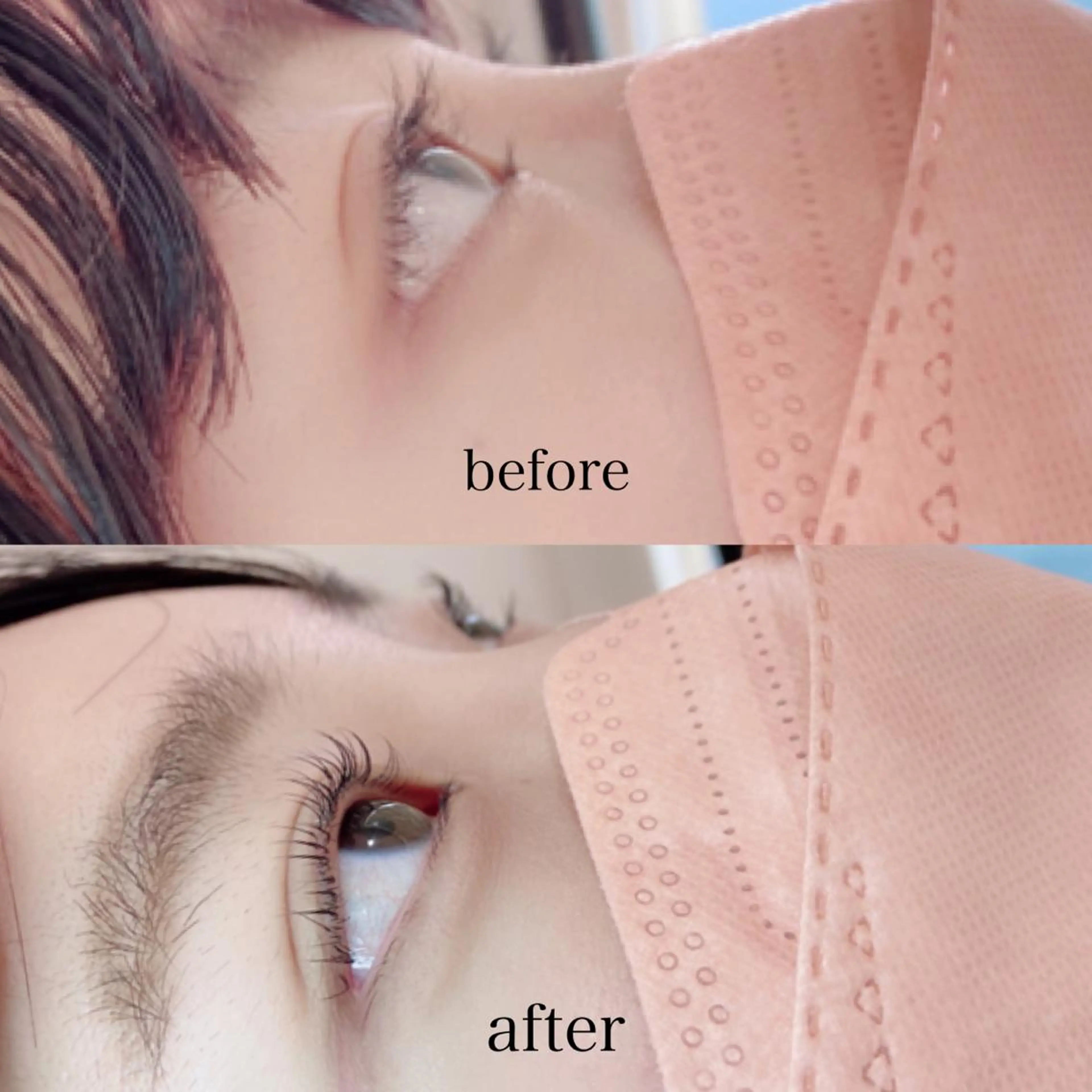 マツエク・マツパ カラーマツエク フラットラッシュ 韓国風マツエク パリジェンヌラッシュリフト まつげパーマ オーダーメイドまつげ ＆まゆげ.RIKAのマツエク・マツパデザイン