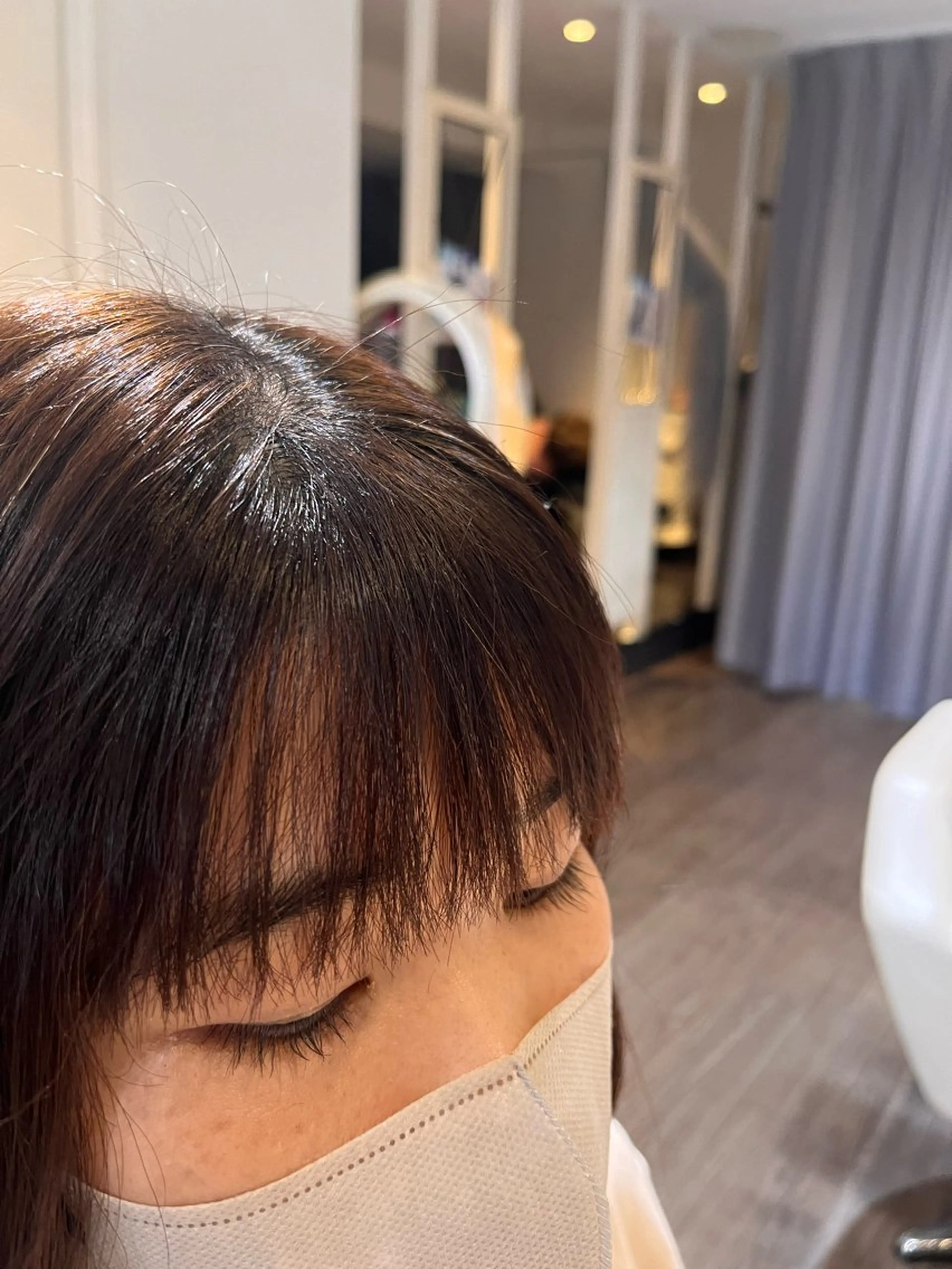 🍅カット+前髪縮毛矯正の写真