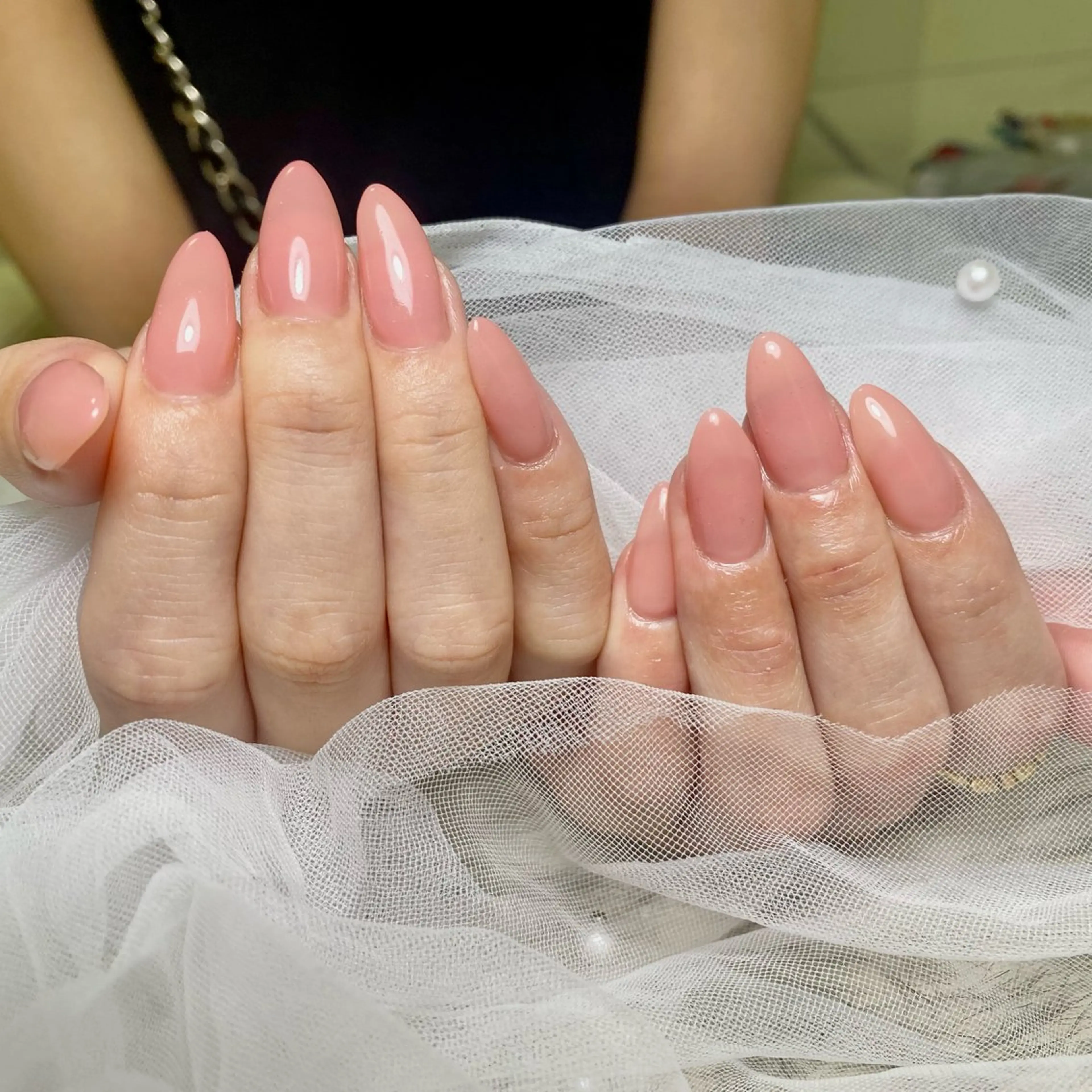 【ハンド】ワンカラー * フラッシュ無料で変更可能 『綺麗めうるツヤ仕上げ✨』《オフあり》🍒の写真