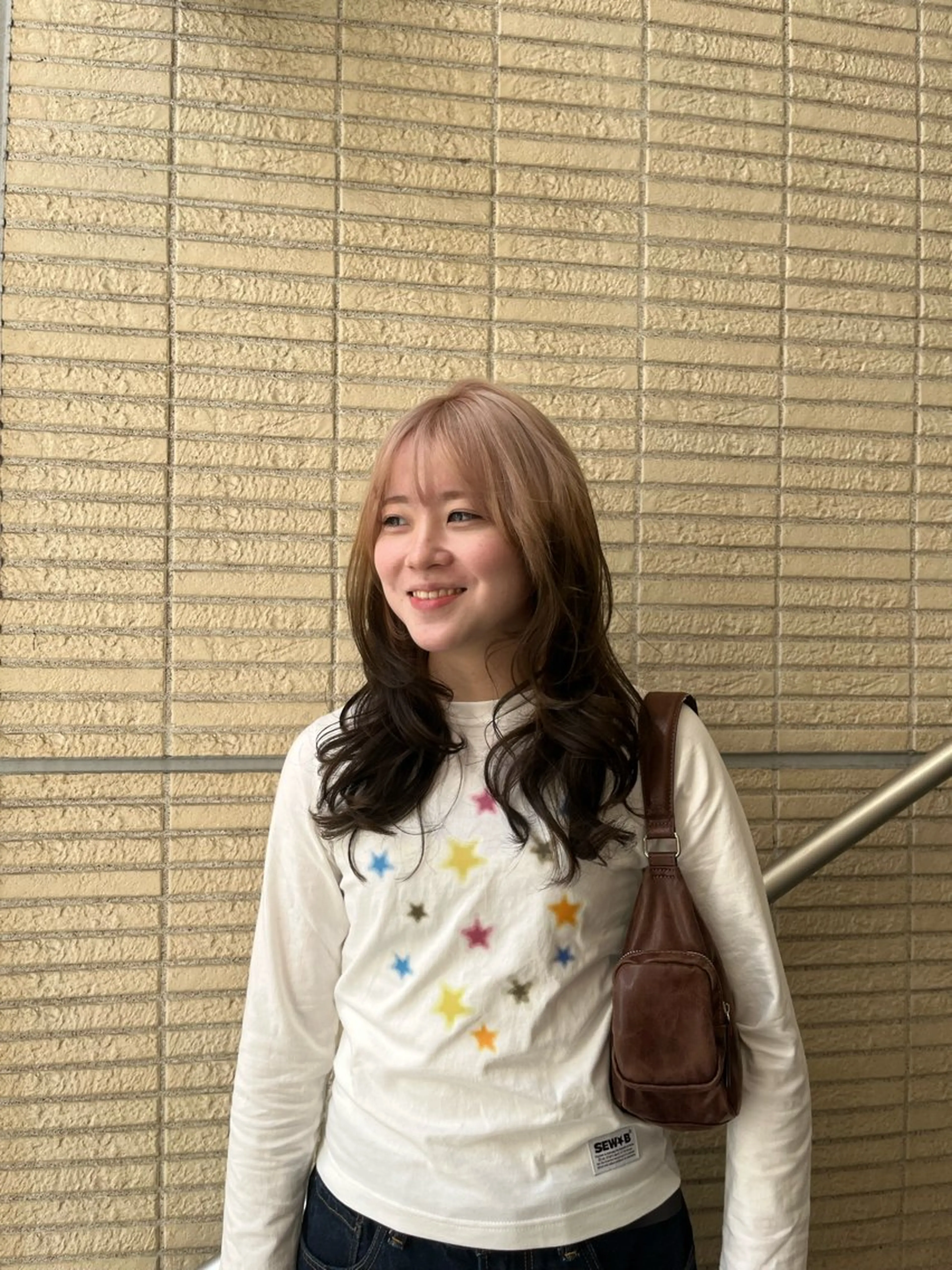 ロング カラー カット ヘアカラー トリートメント 🎀みさき🎀 韓国レイヤー/ボブのヘアスタイル