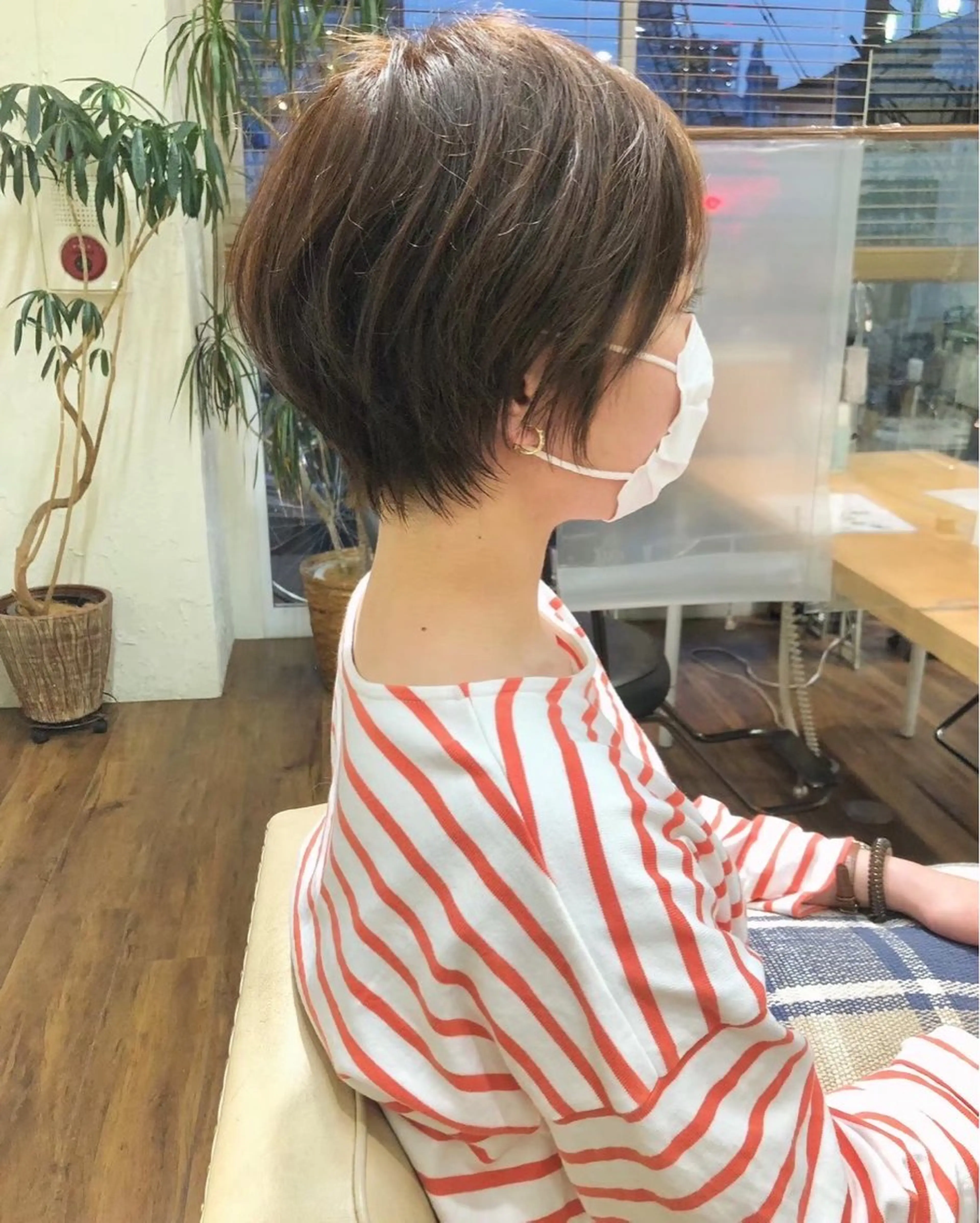 ショート 戸丸 絵夢のヘアスタイル