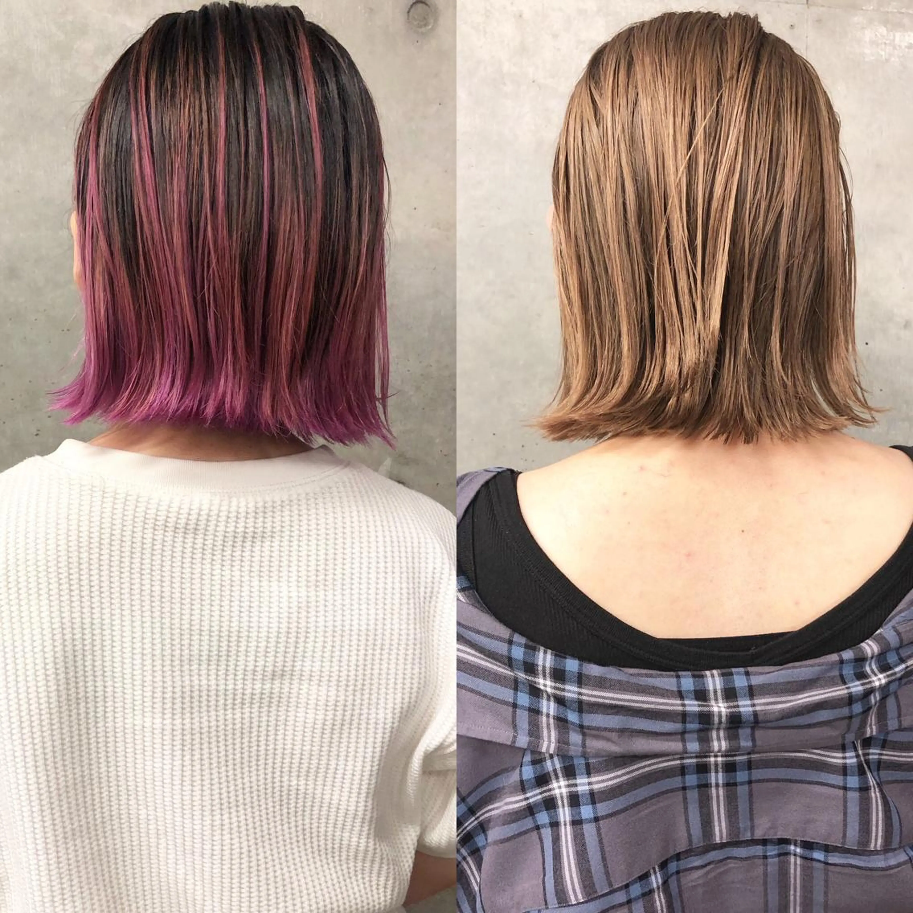 ミディアム カラー “ミニモ最高評価獲得 “代表"Kohei"のヘアスタイル