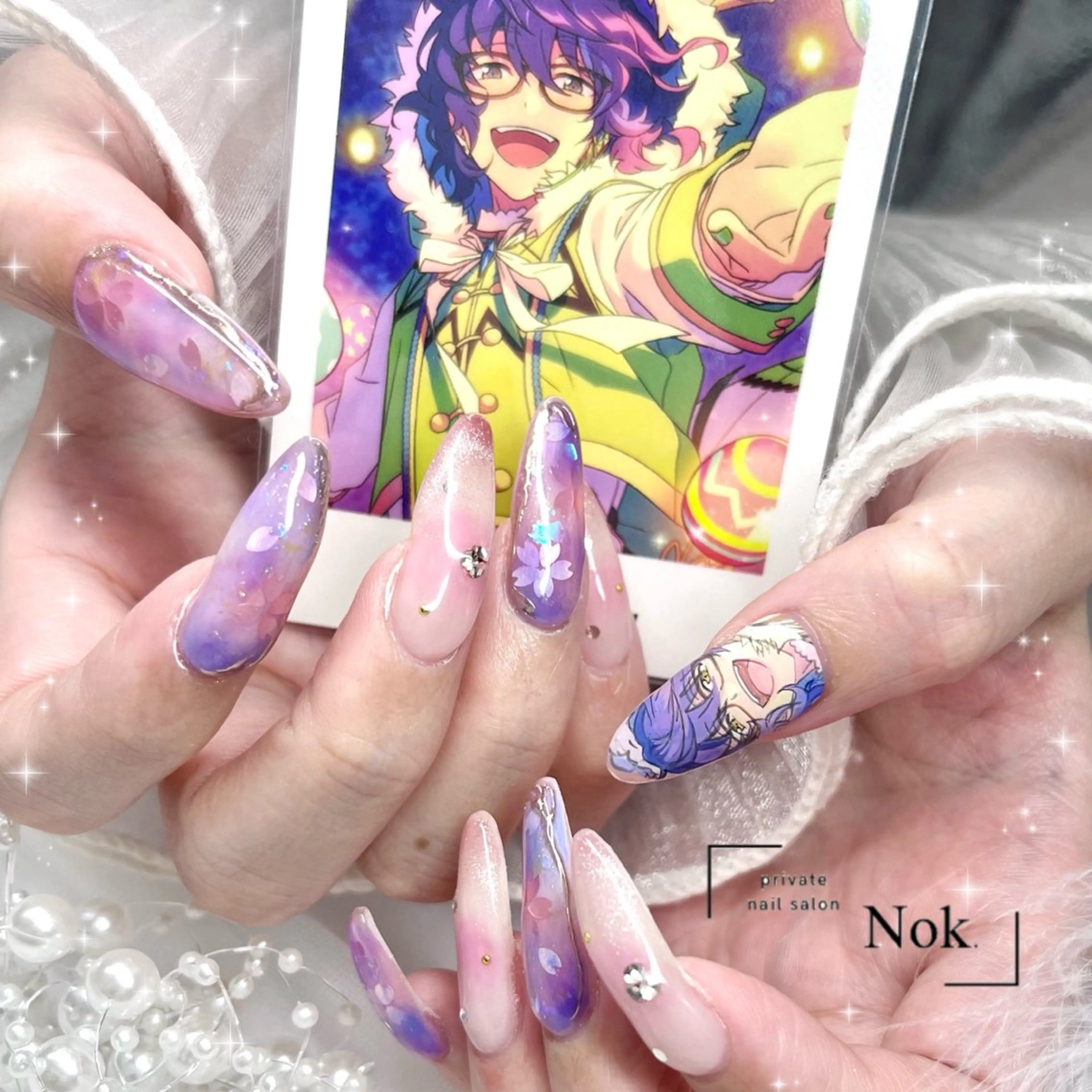 ネイル ハンドネイル 池袋痛ネイル Nok. 渡辺のネイルデザイン