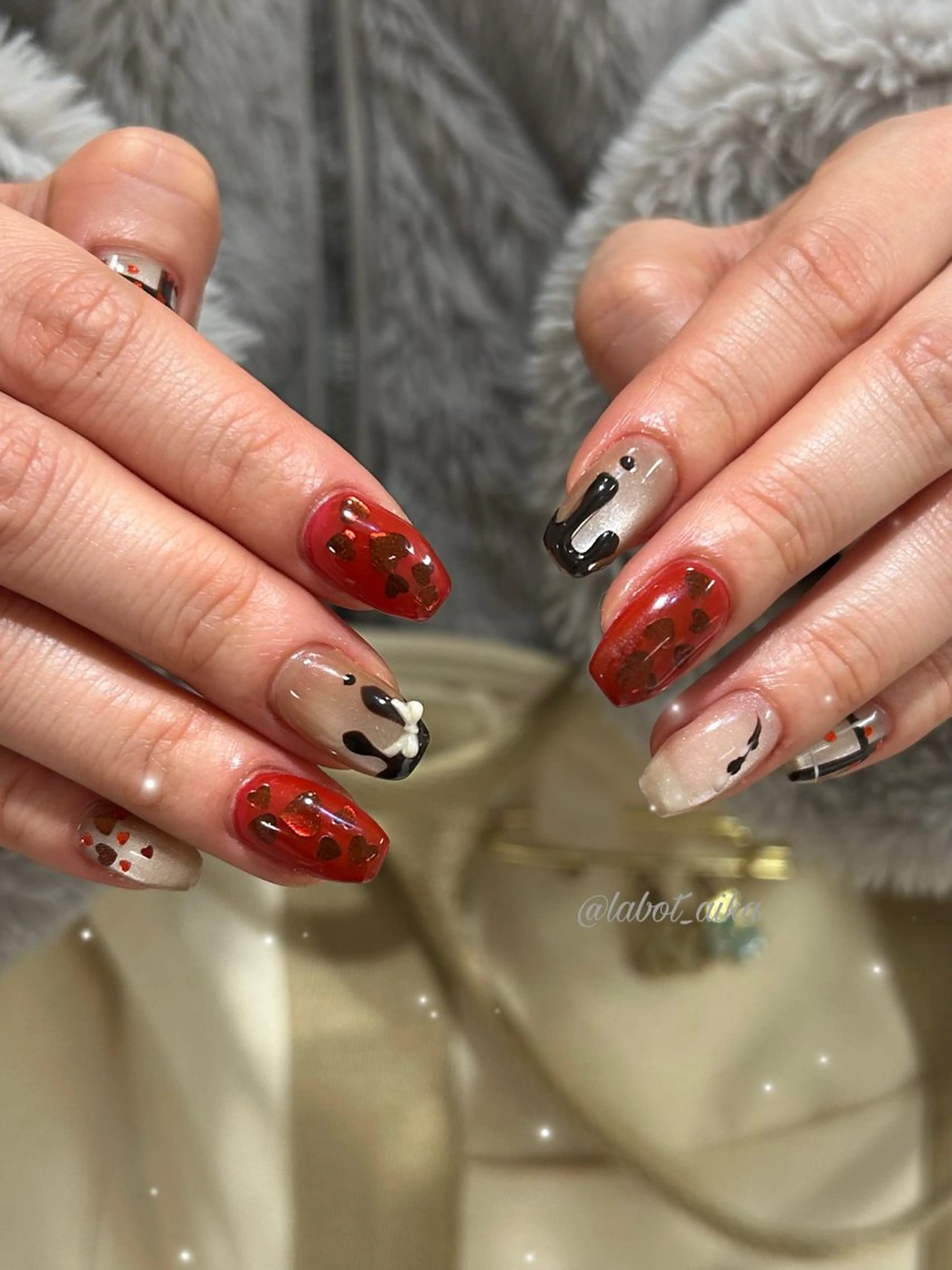 ネイル laboT nuit aikaのネイルデザイン