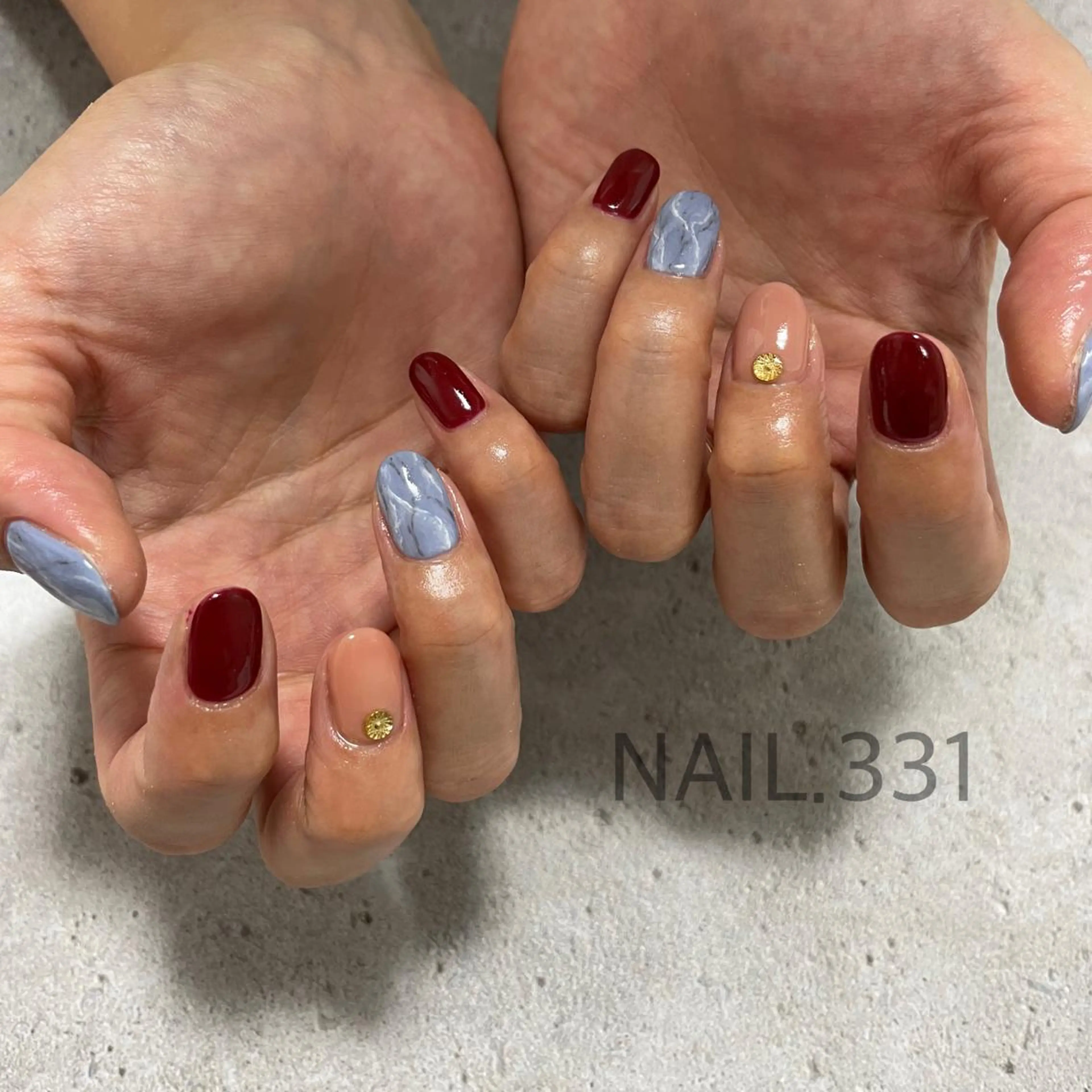 ネイル フットネイル Nail 331のネイルデザイン
