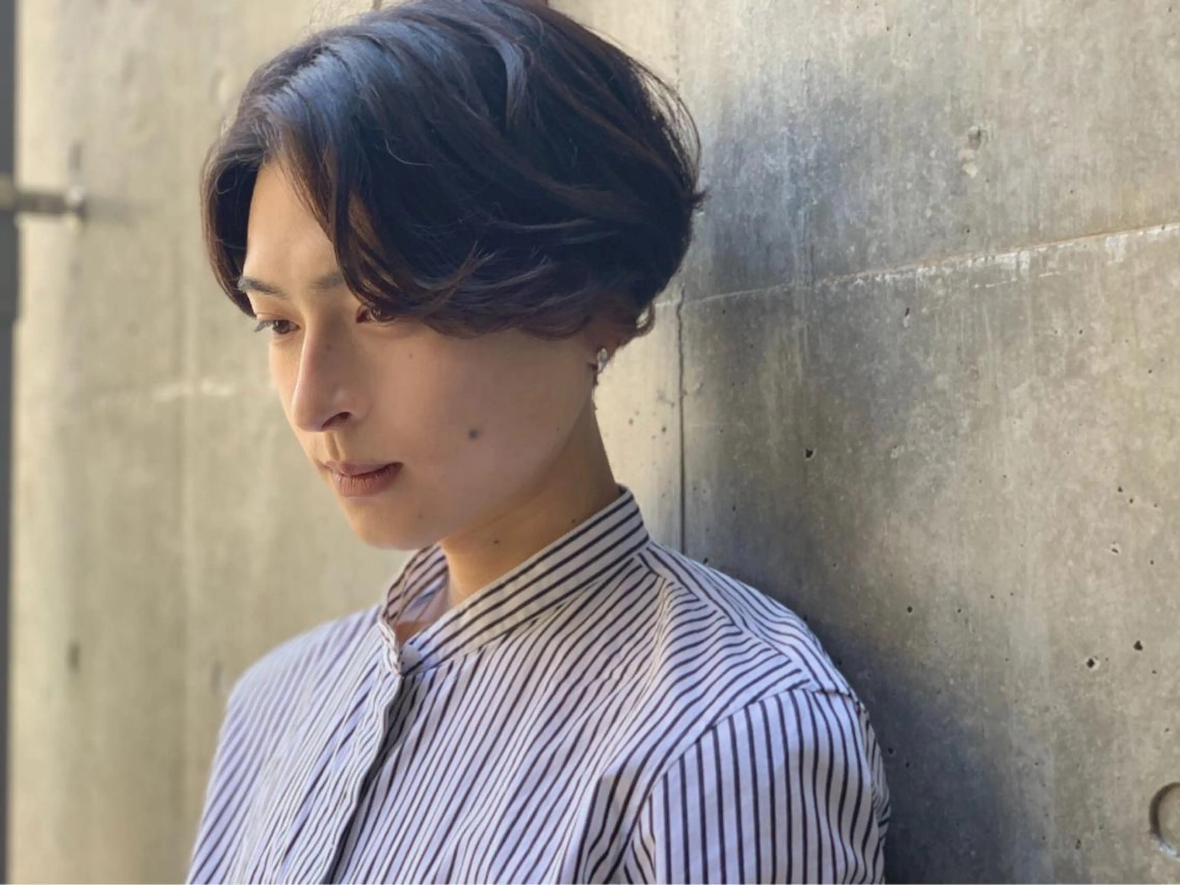 カラー パーマ メンズ I-CON所属・髪質改善/美髪のプ口 中島みきのヘアスタイル