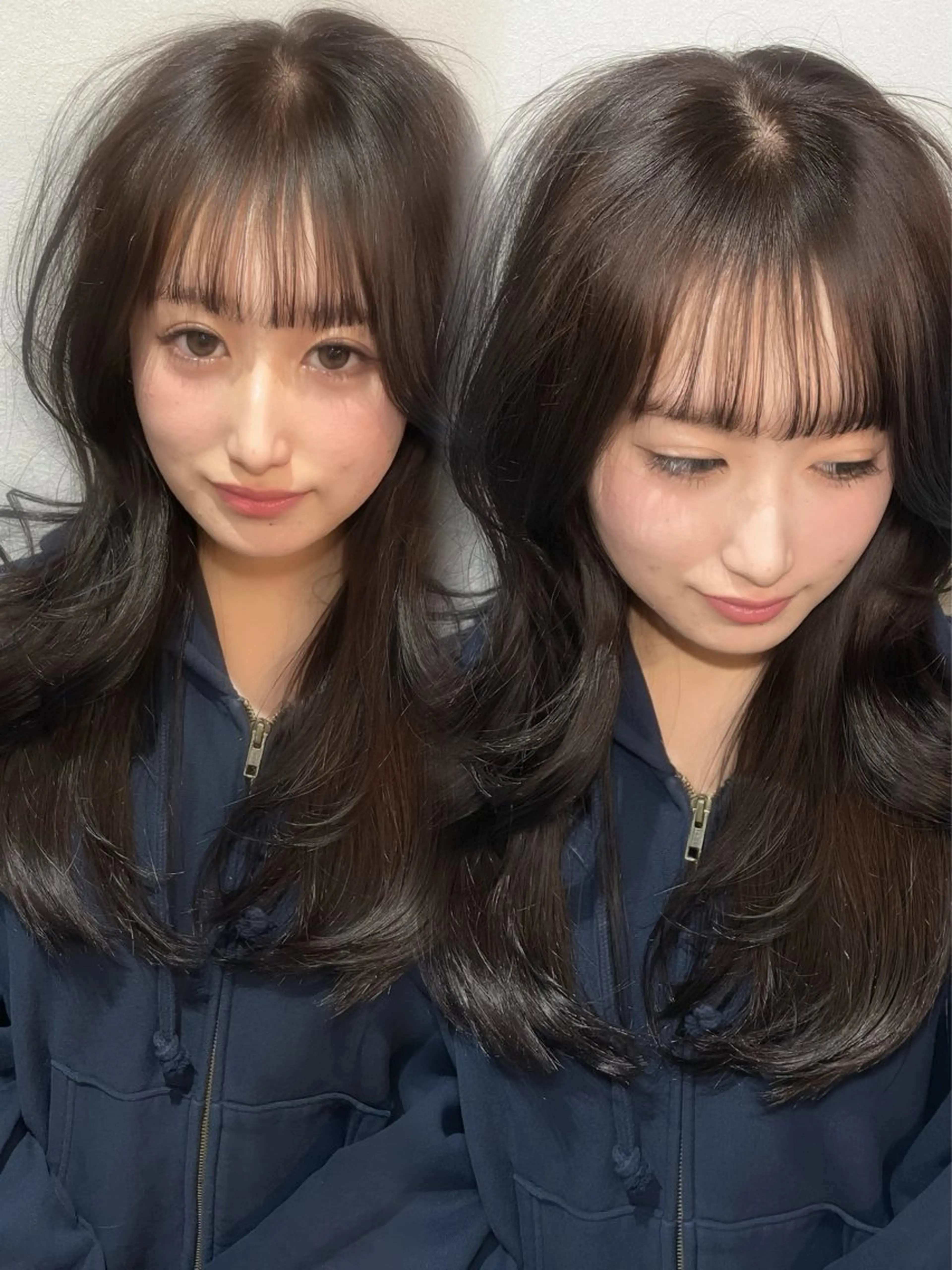 ロング カット トリートメント 似合わせカット/ 顔周りカット/まりなのヘアスタイル