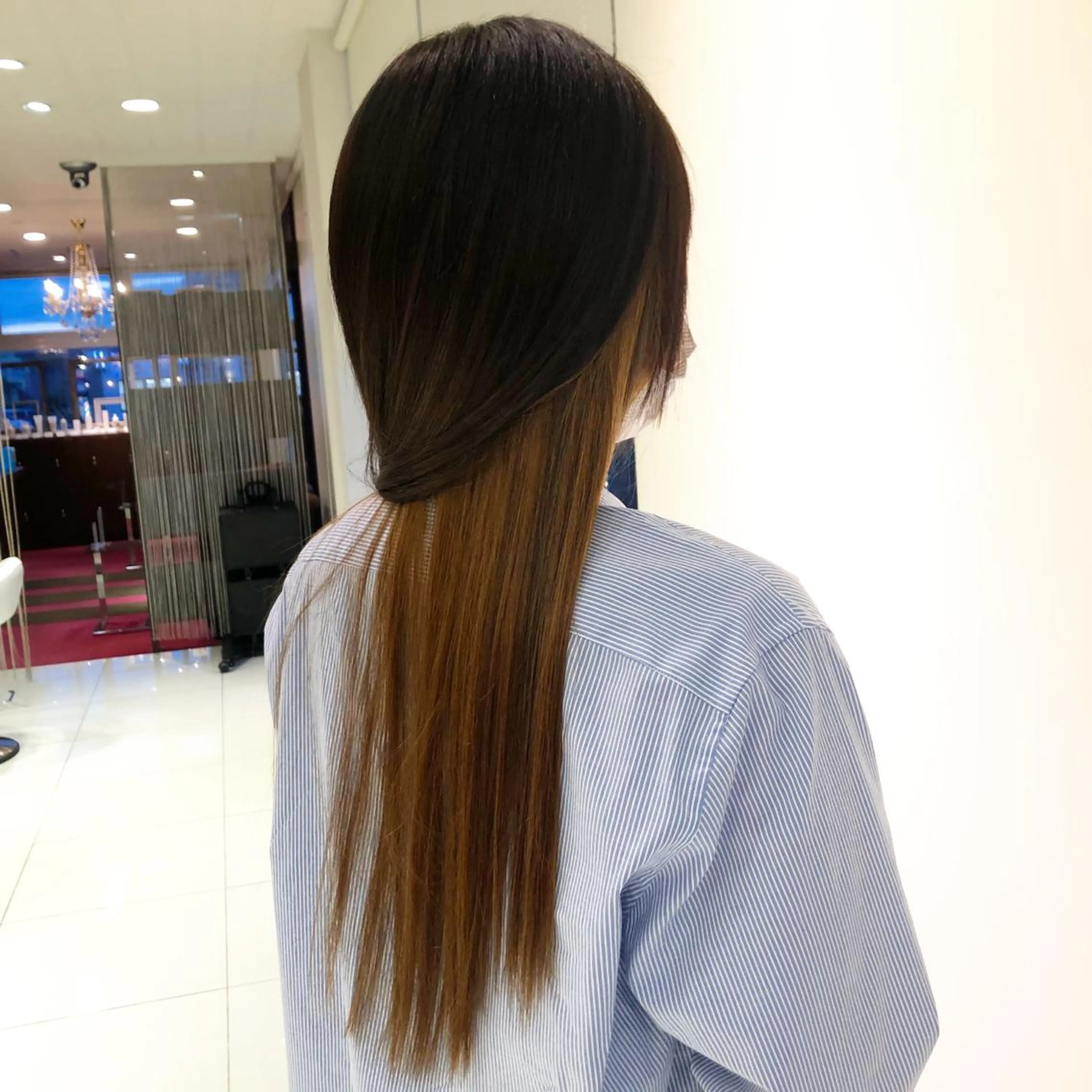 ロング EARTH長岡 🌼渡辺まい🌼のヘアスタイル