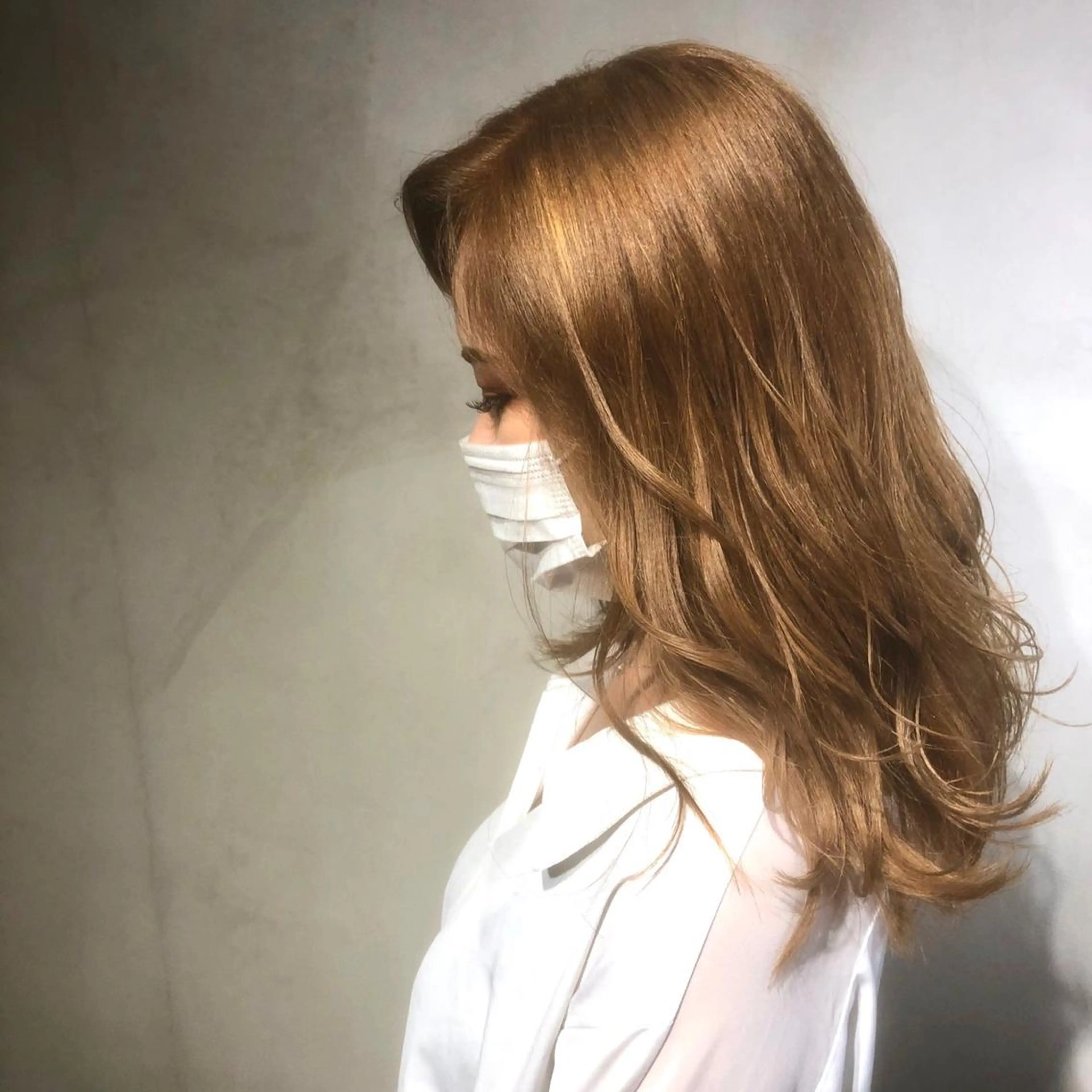 ミディアム 寄主 洸雅のヘアスタイル