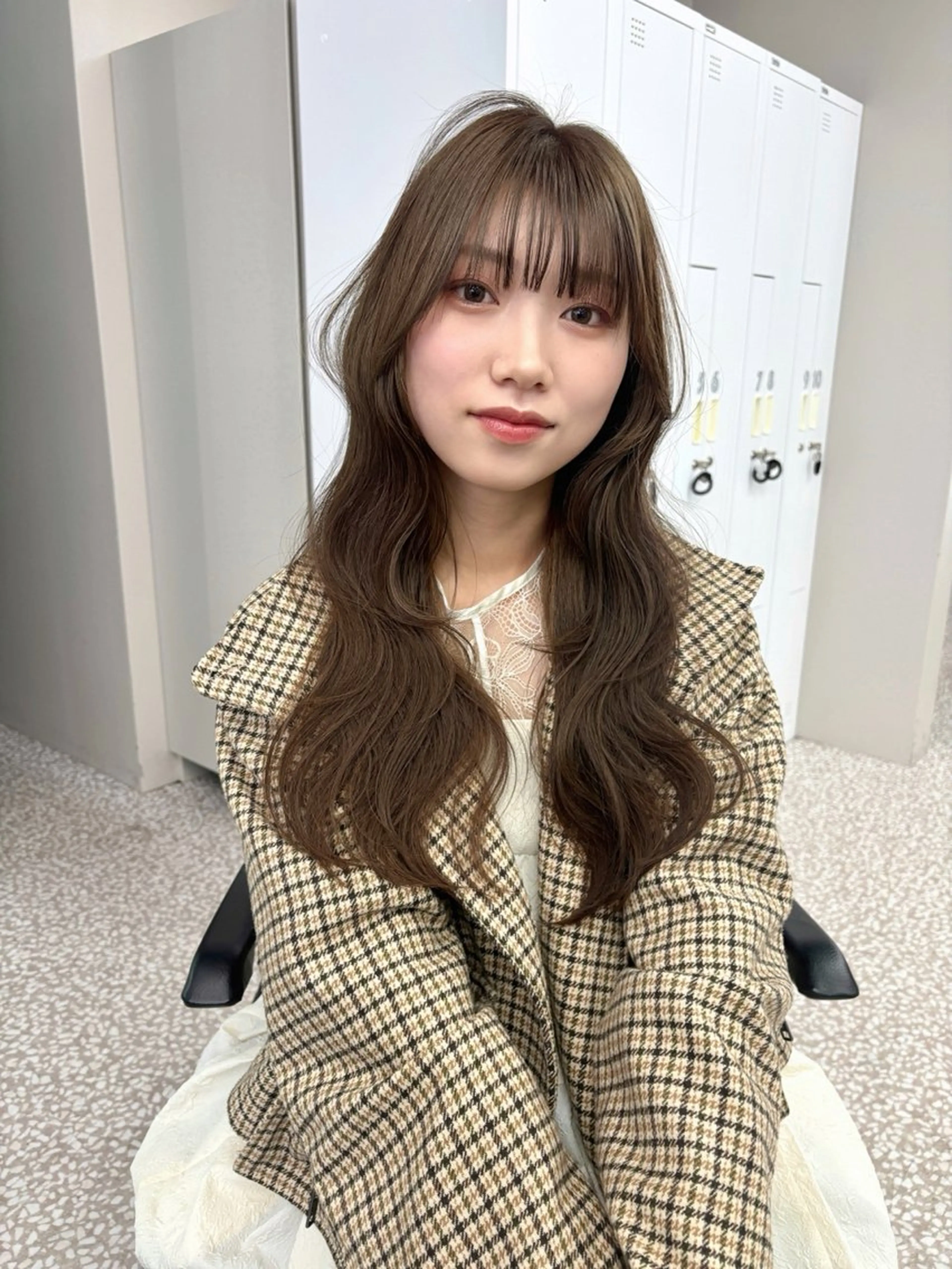 ロング nanami IROW大名のヘアスタイル