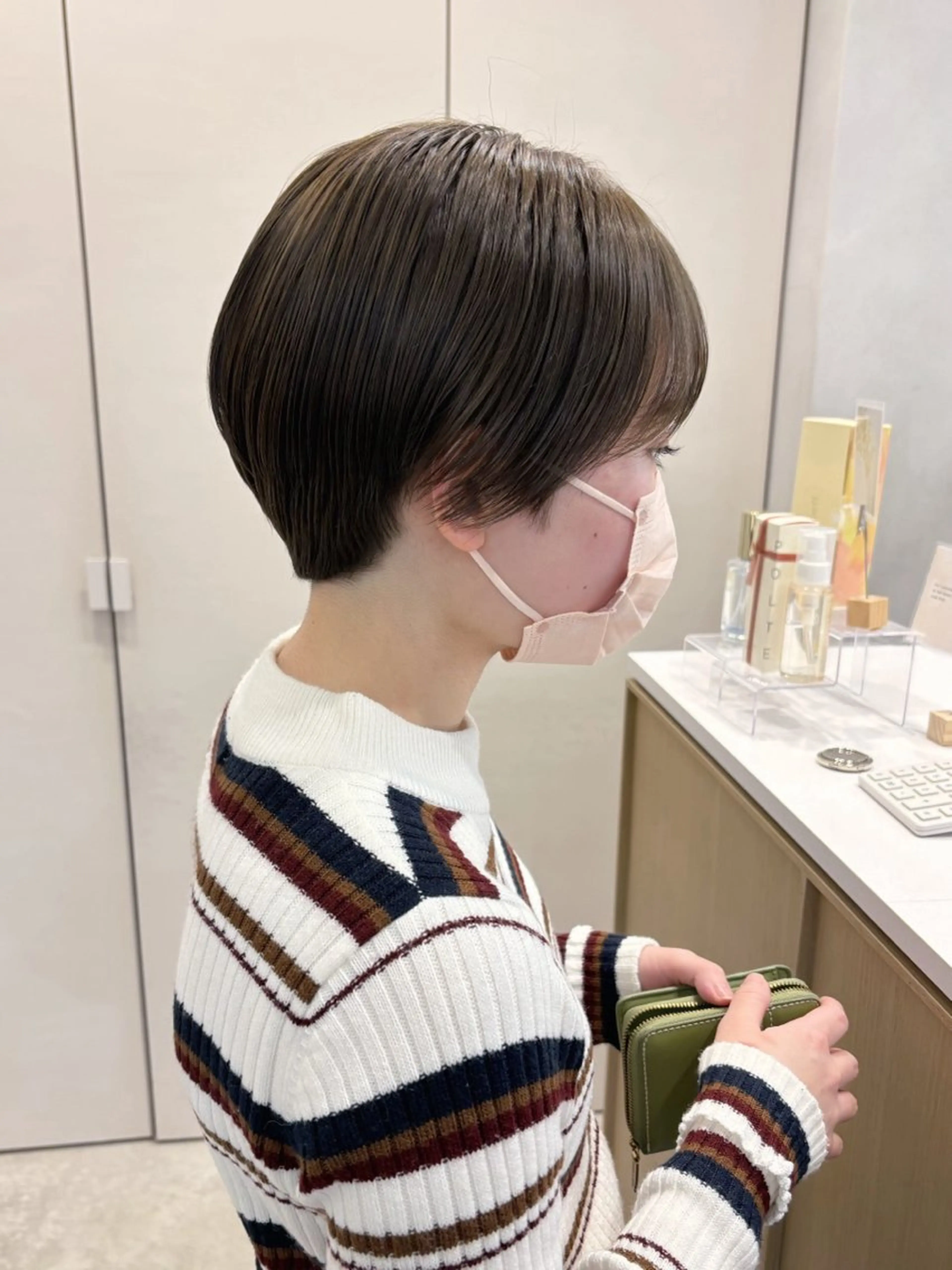 ショート 青木 優歩のヘアスタイル