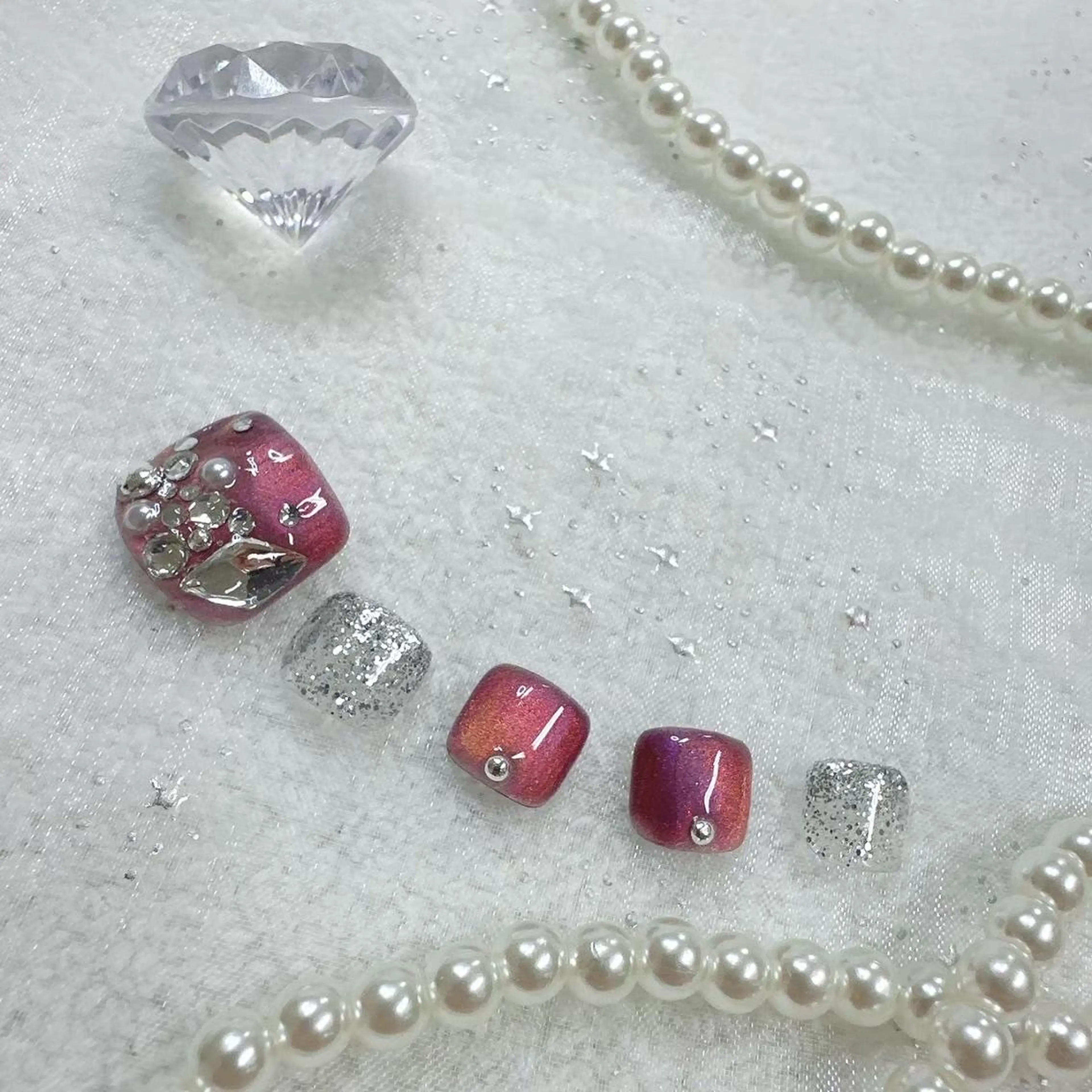 ネイル フットネイル miku ✼•nail •✼のネイルデザイン