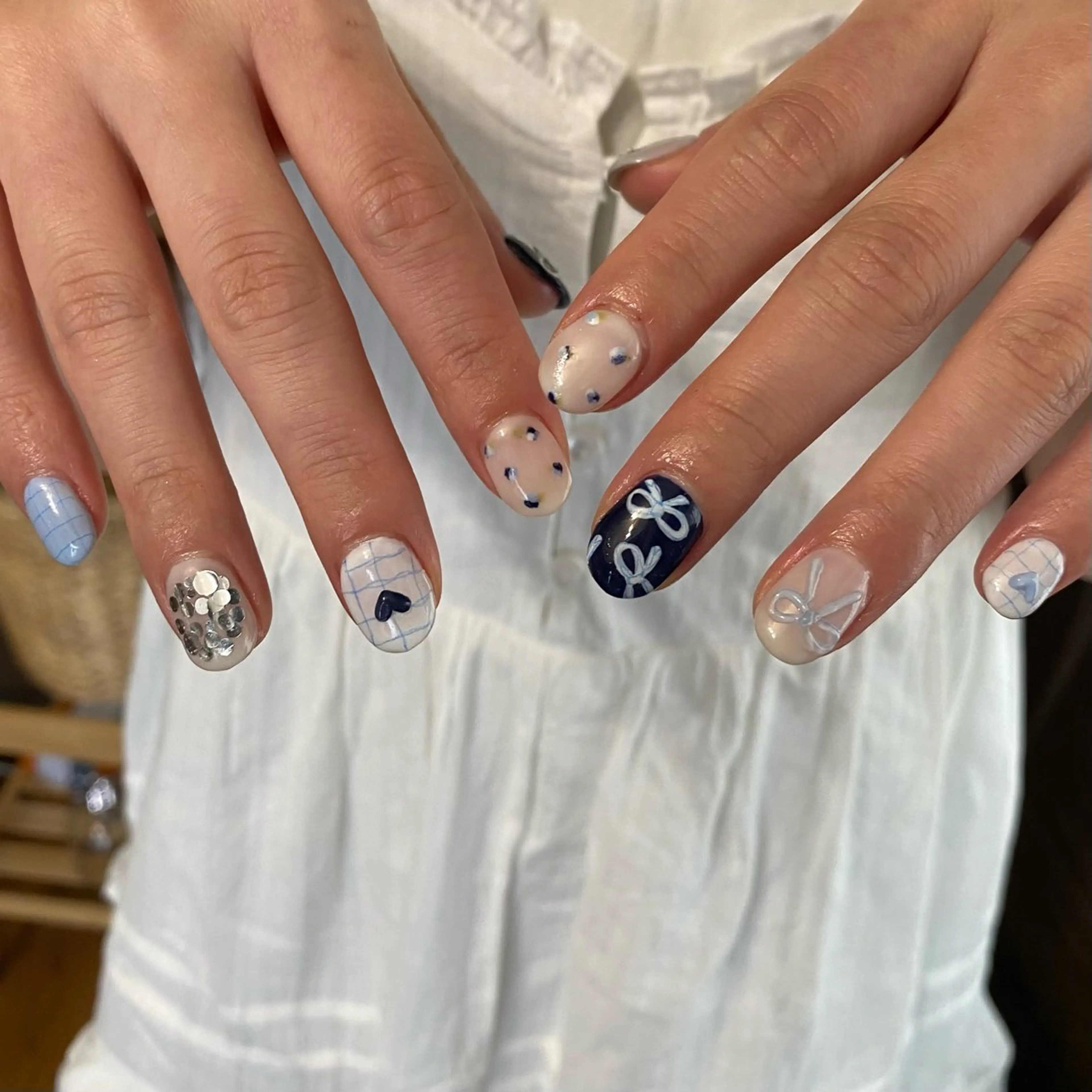 ネイル ハンドネイル ハンドケア nail salon maniのネイルデザイン