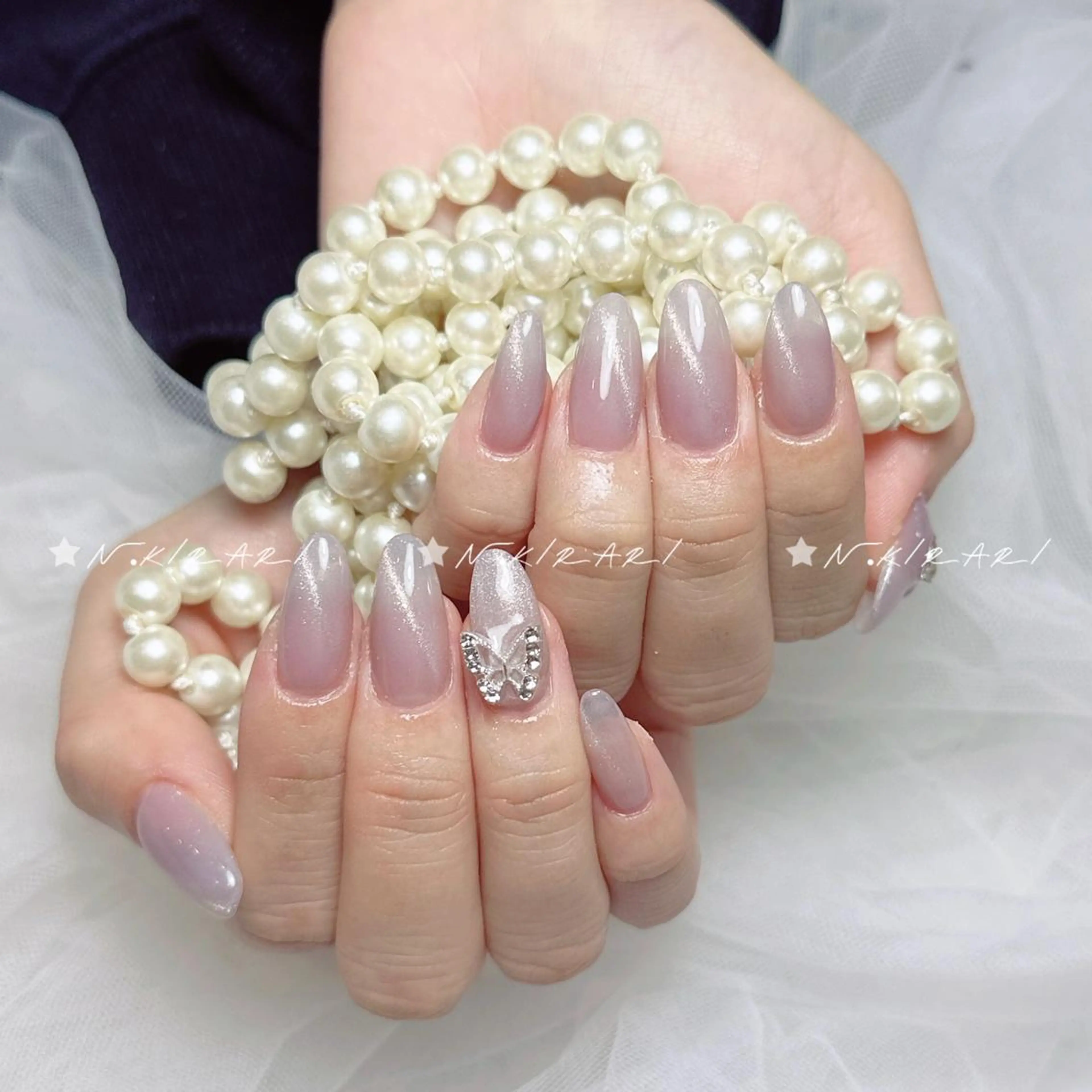 ネイル 🎀 ユズ 🎀のネイルデザイン