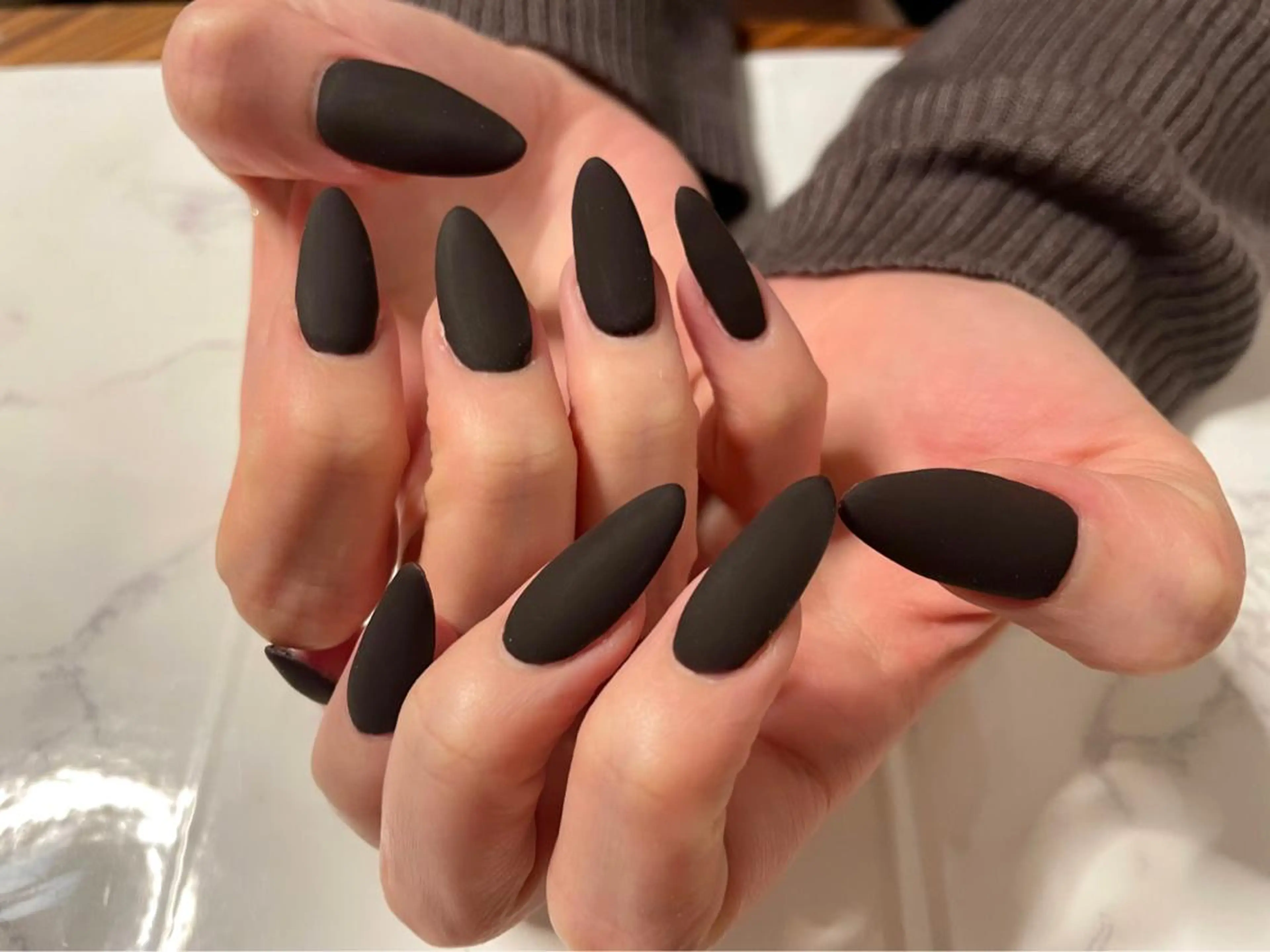 ネイル マットネイル ハンドネイル PｰPOP所属・青木 ひろえのネイルデザイン