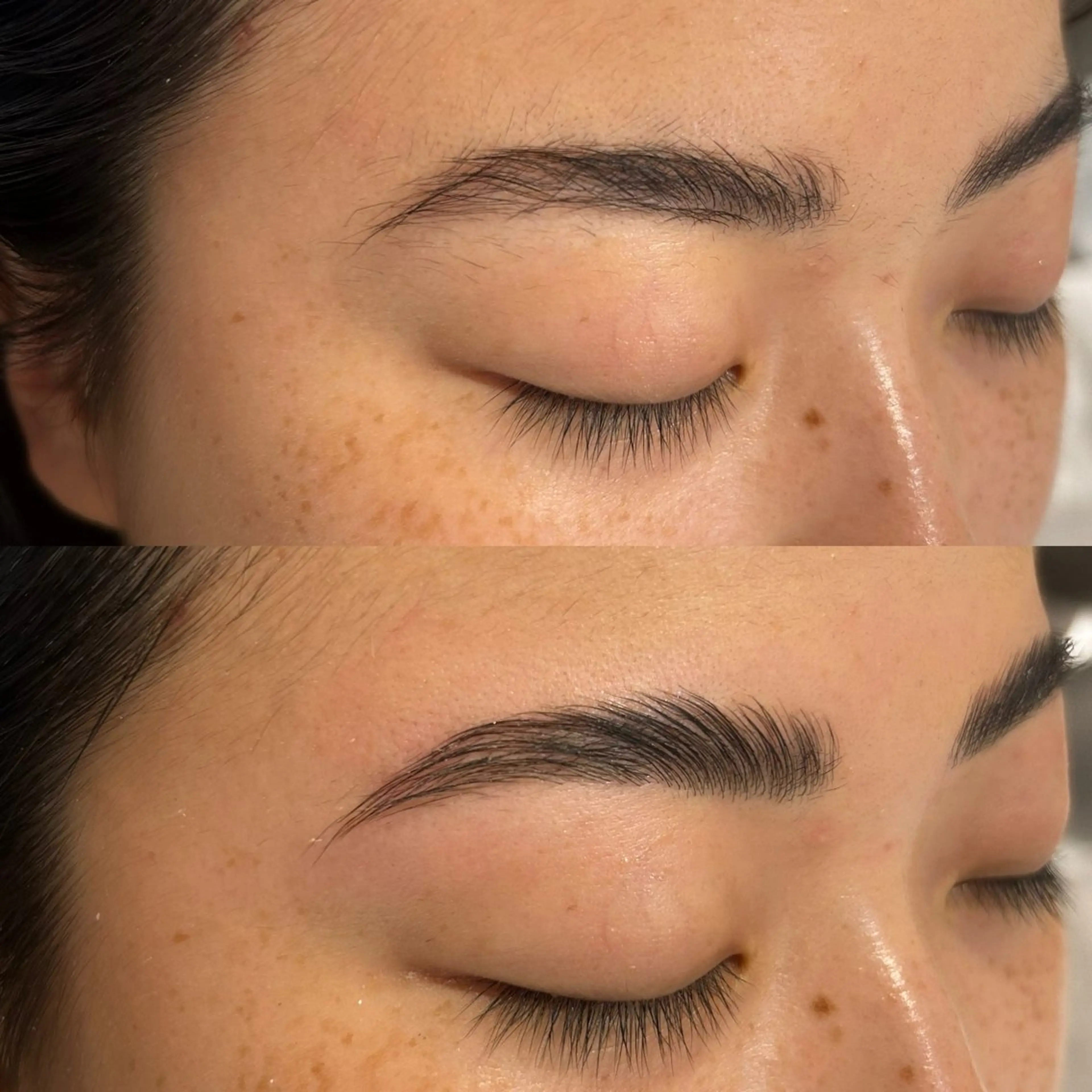 アイブロウ 似合わせカット 奥村陽花のヘアスタイル