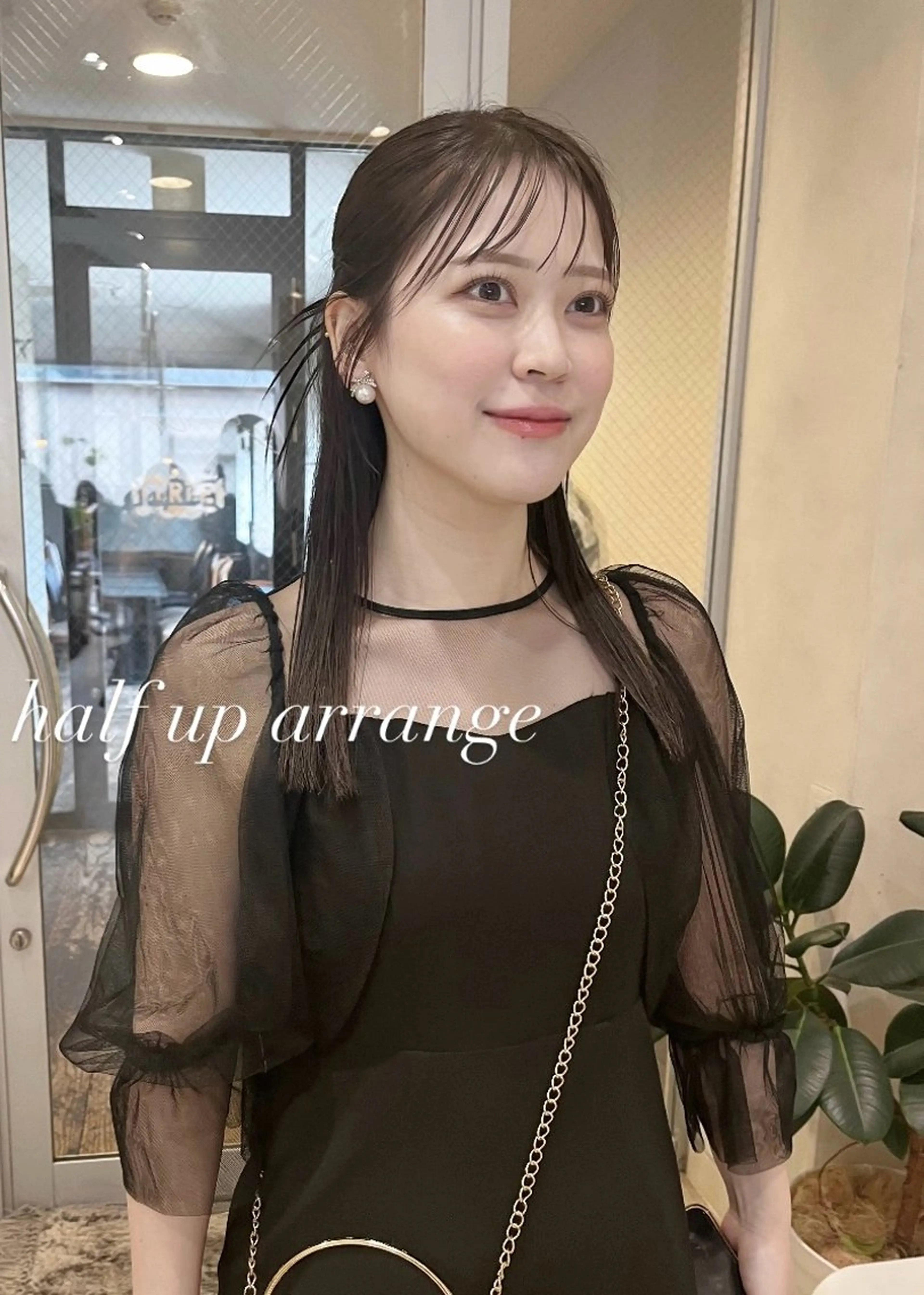 セミロング カラー nakahara madokaのヘアスタイル