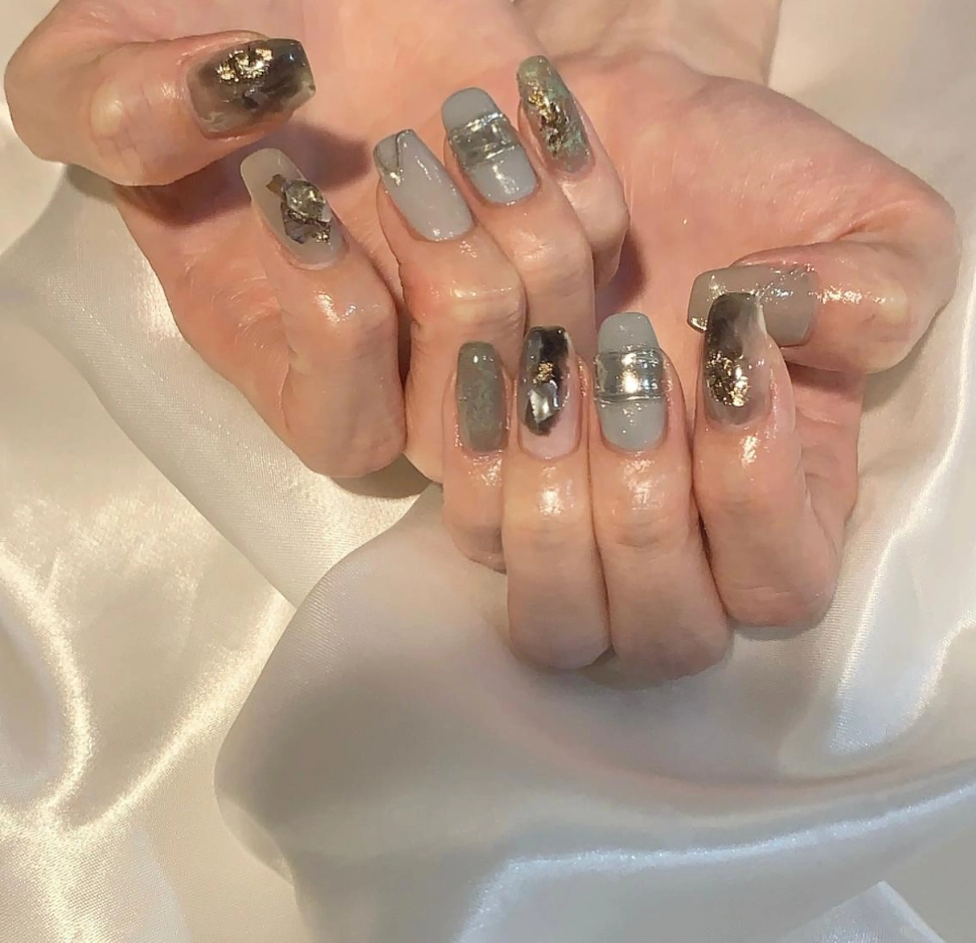 ネイル ハンドネイル にしぐち はるかのネイルデザイン