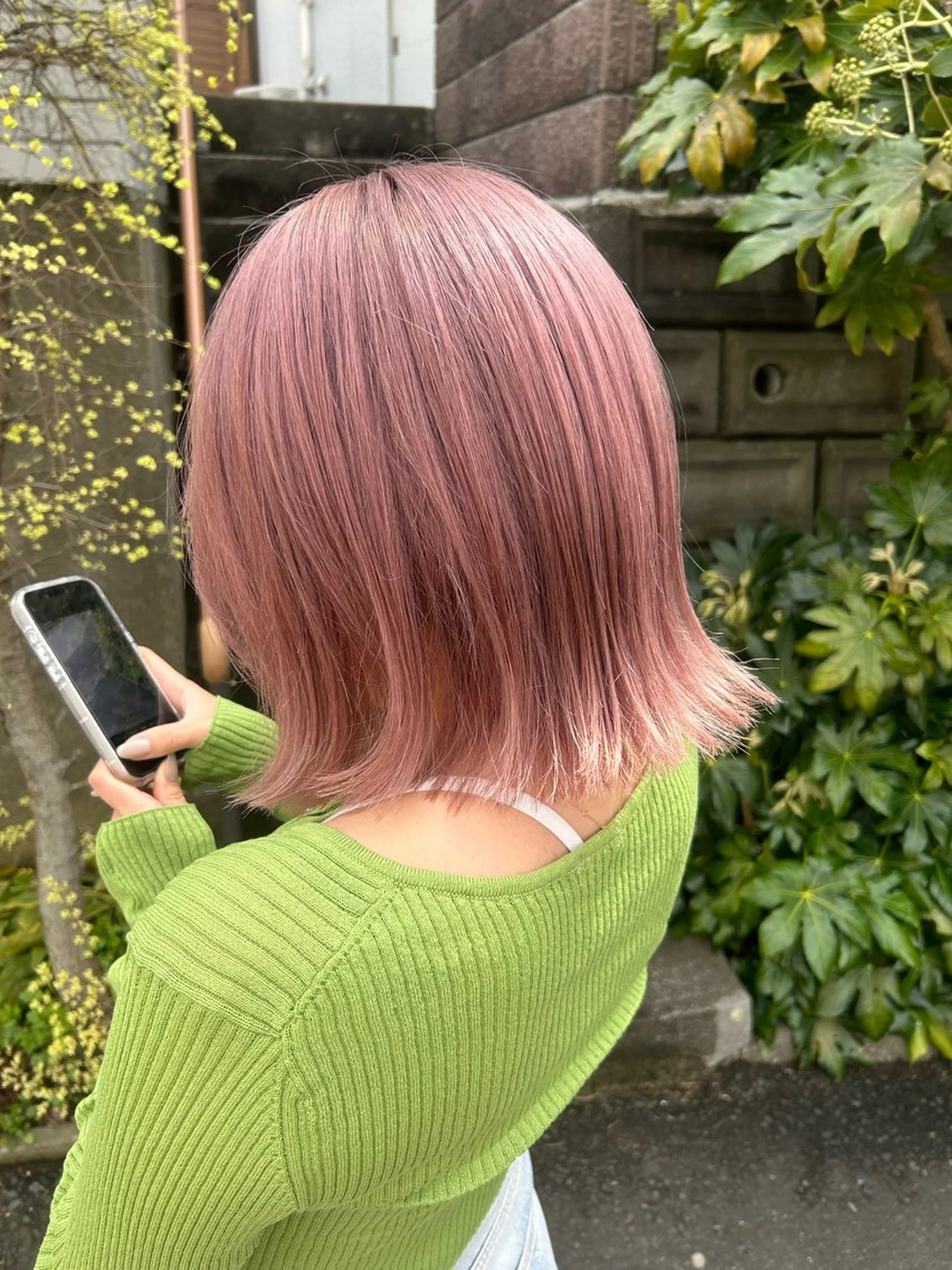 カラー ダブルスキルエクステ /羽エクステ白石宇由のヘアスタイル