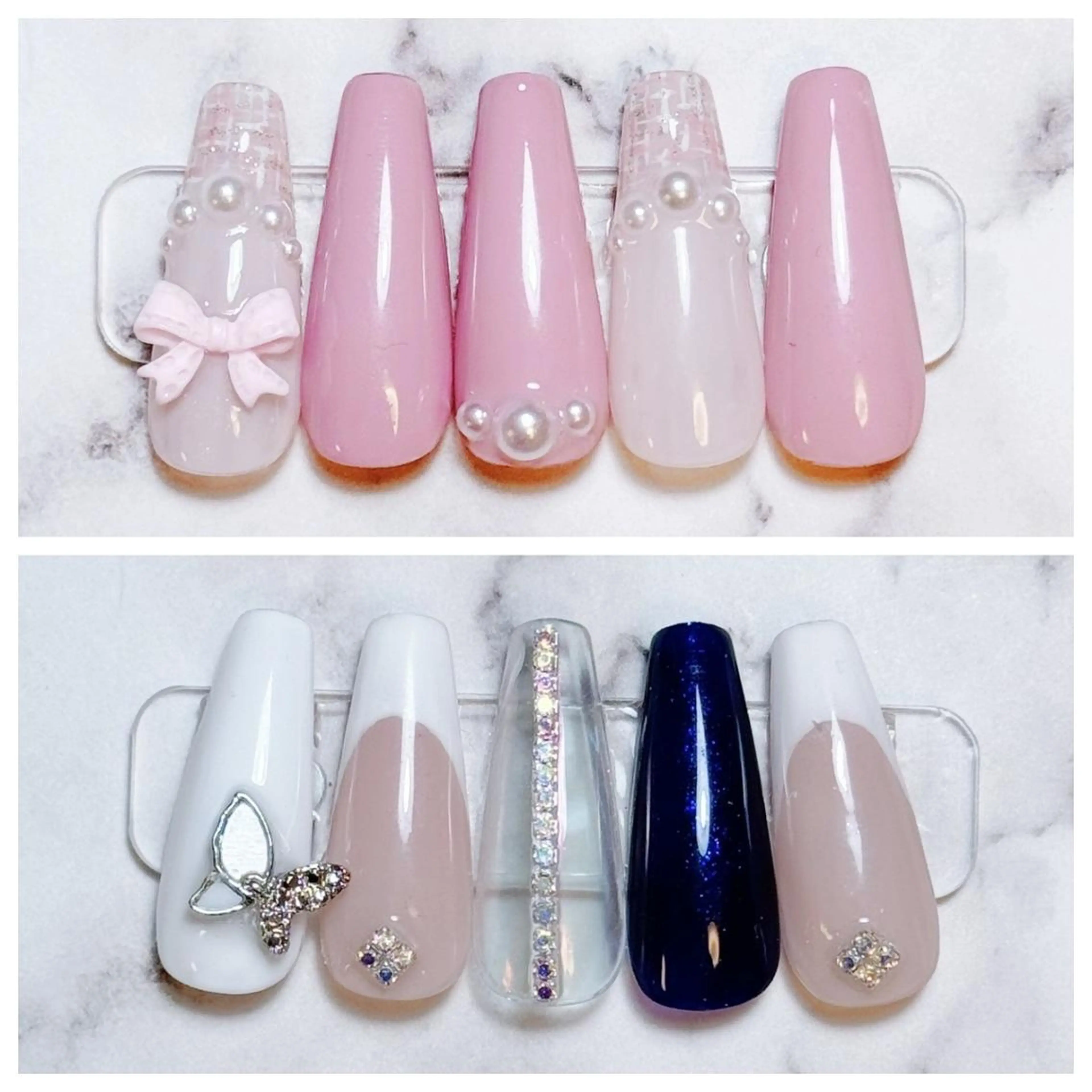 ネイル RAFFINE haru🦋🩵のネイルデザイン