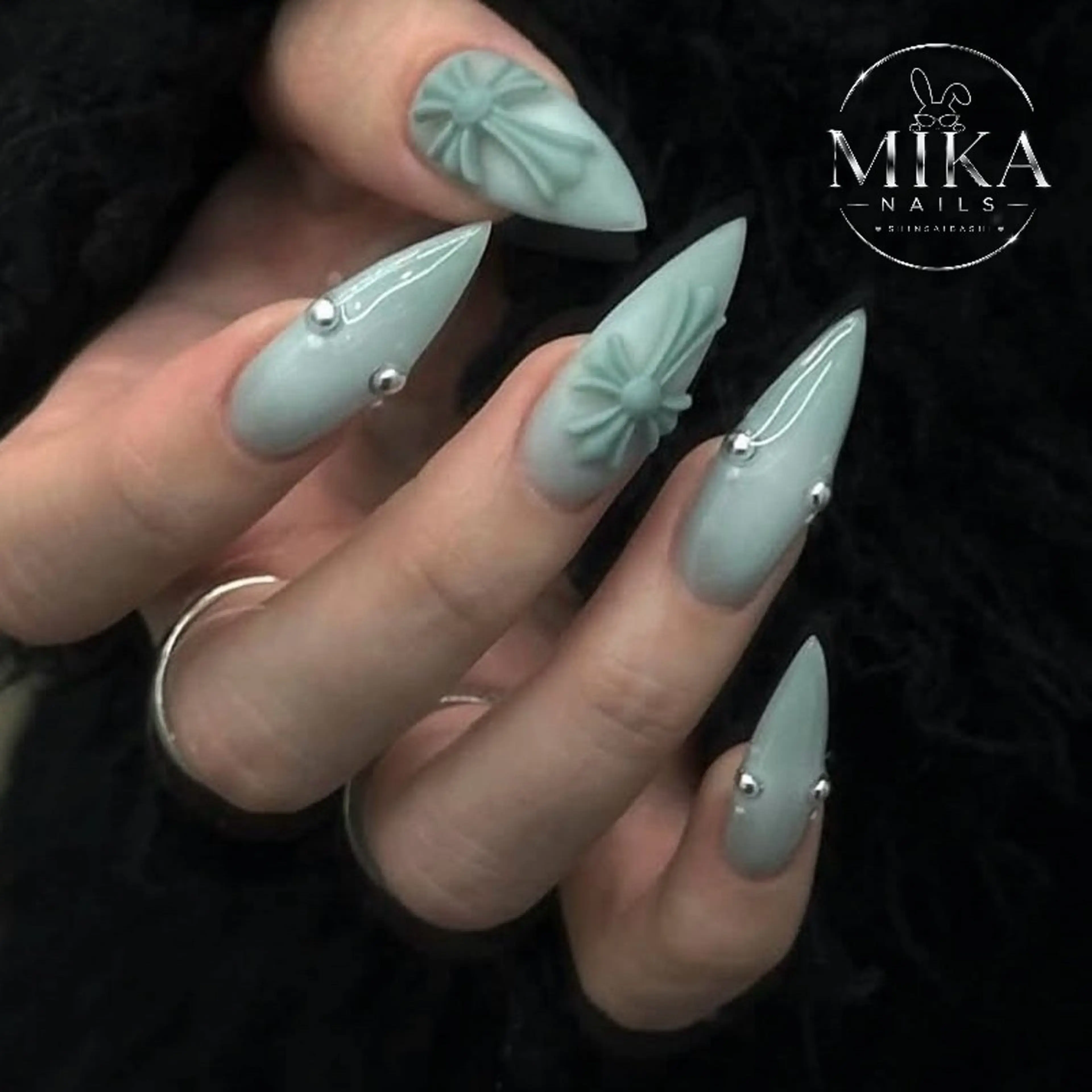 ネイル ハンドネイル ハンドケア ちみ_Mika Nails 心斎橋のネイルデザイン