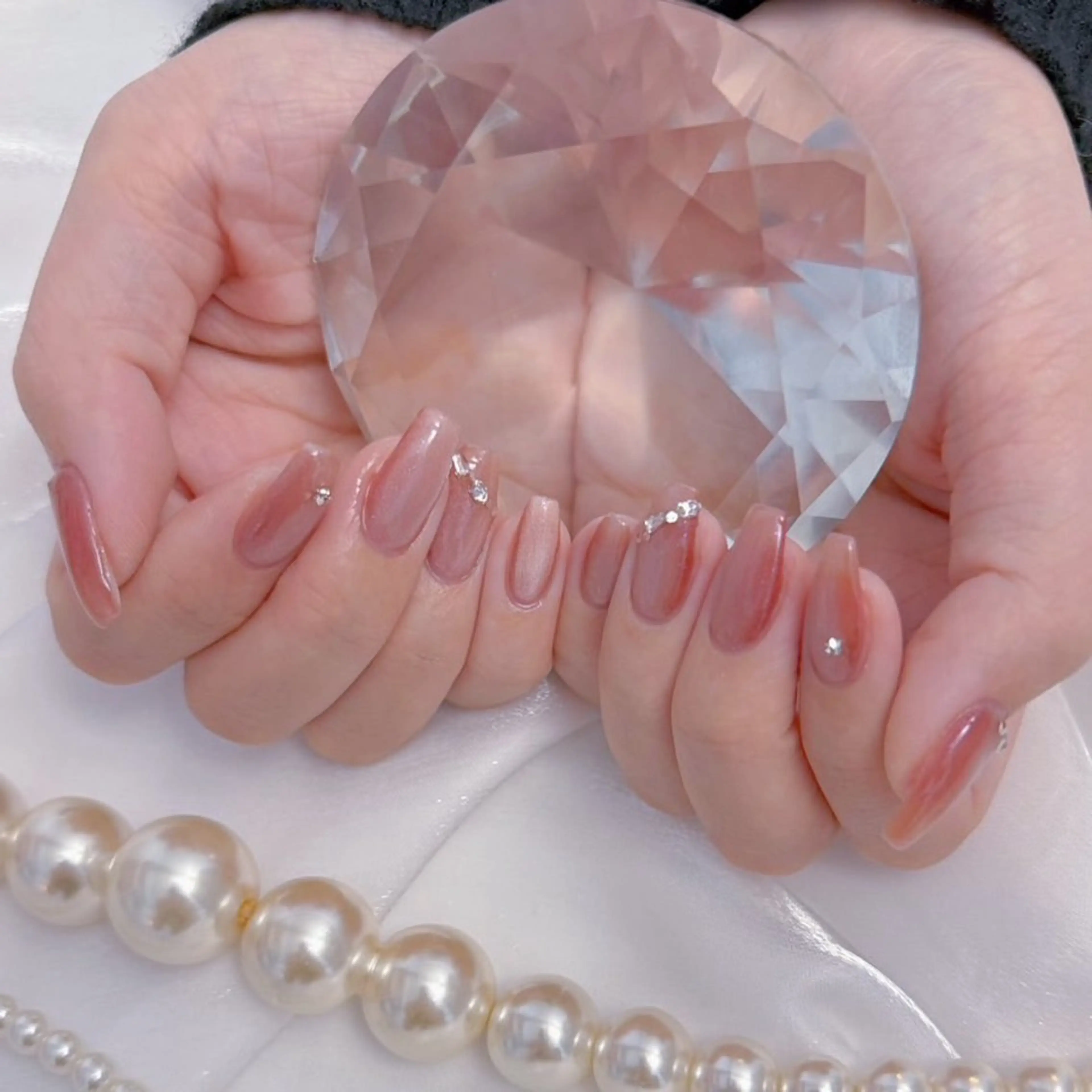 ネイル ハンドネイル Romymoon nail帆南☾ ໋のネイルデザイン