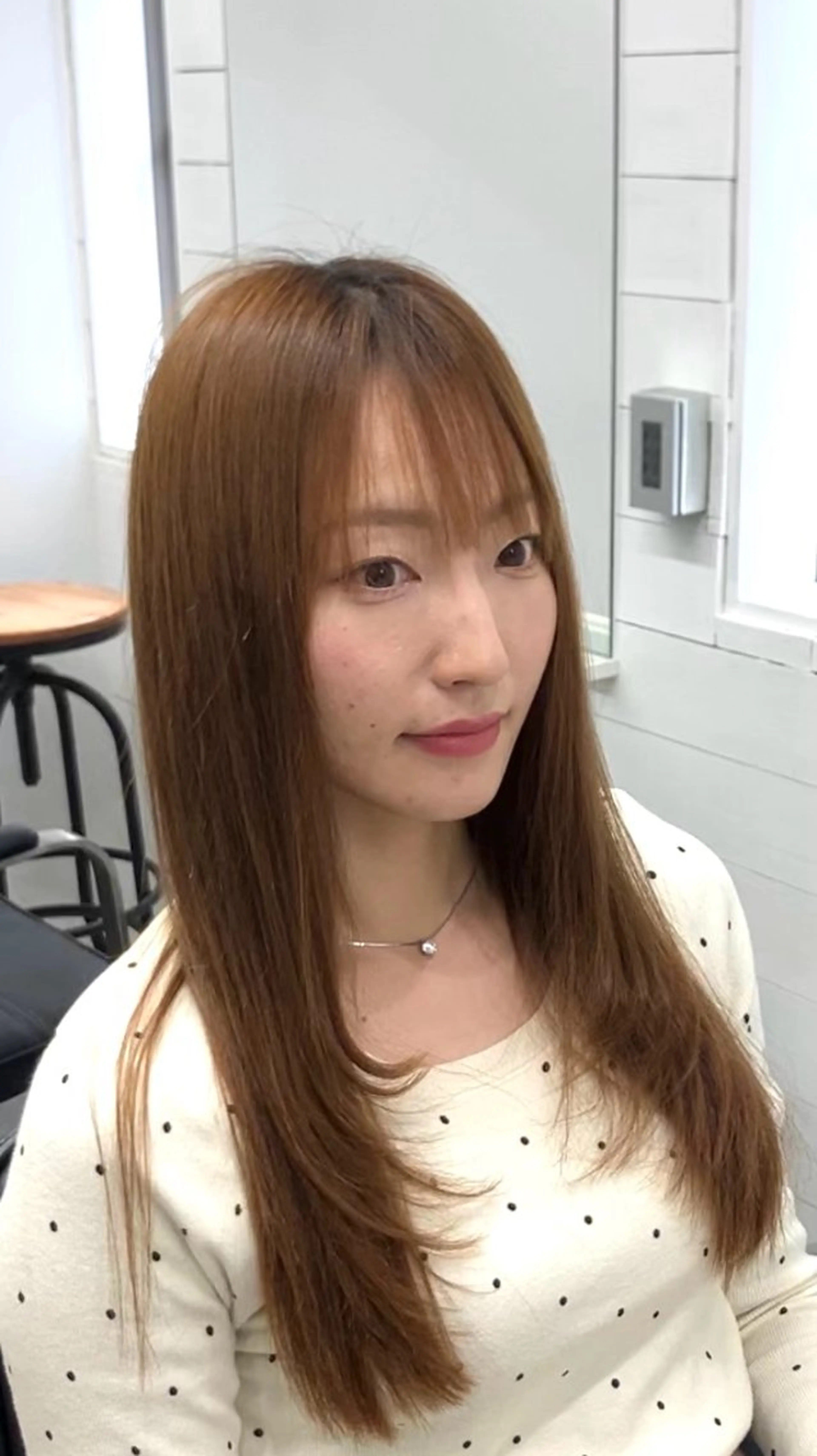 ロング 髪質改善 縮毛矯正 落合孝臣/新潟駅南 /髪質改善のヘアスタイル