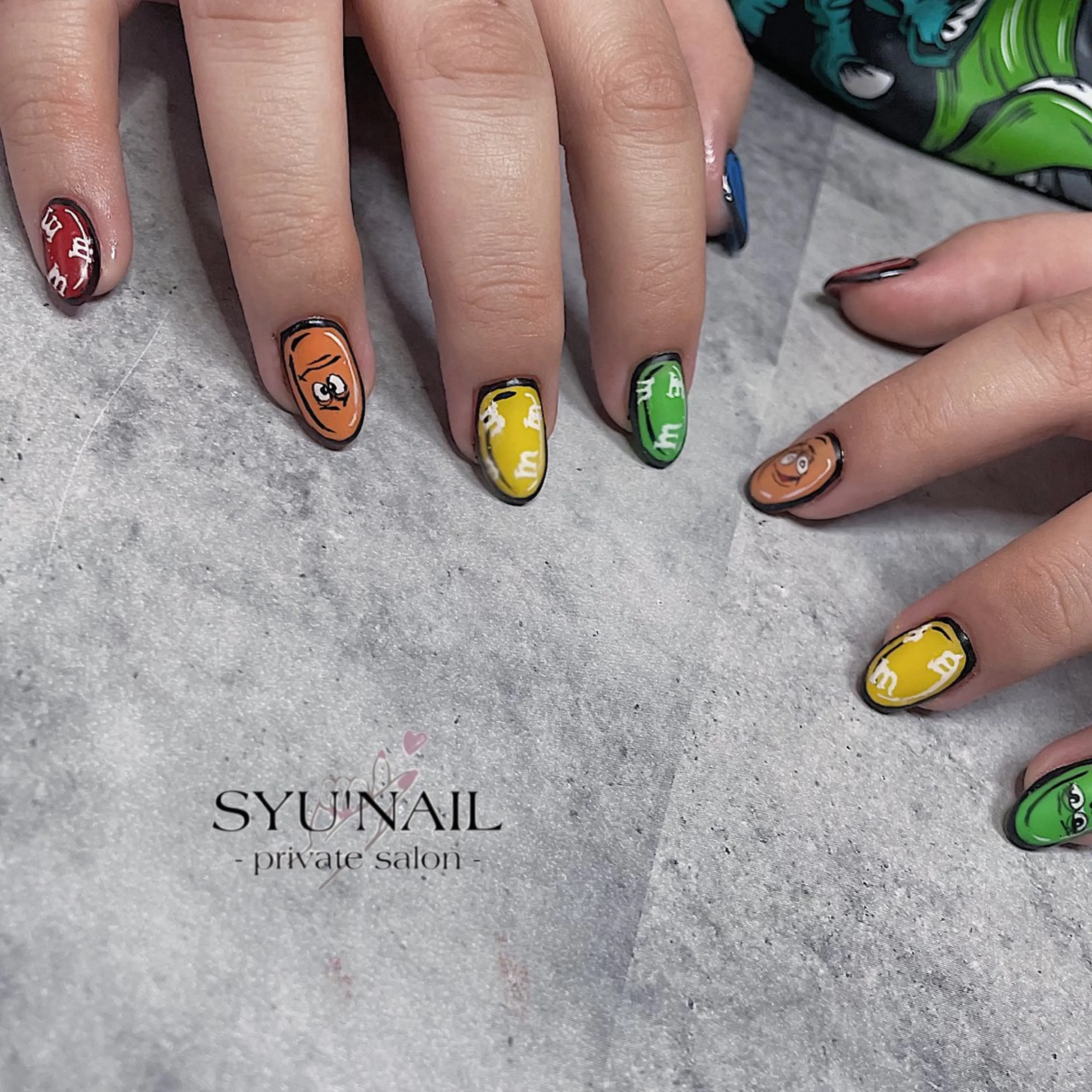 ショート ハンドネイル SYU'NAIL /YUKIのネイルデザイン