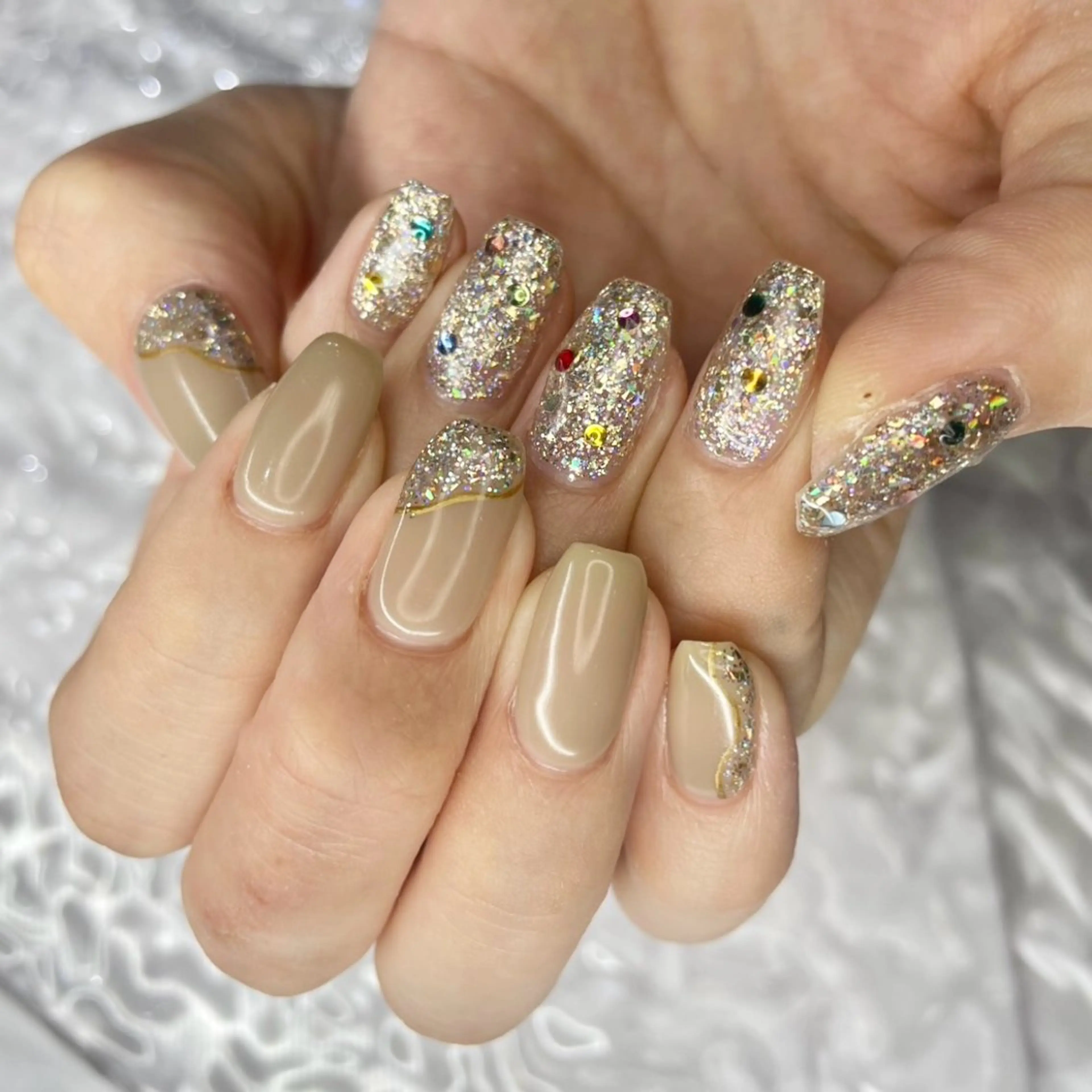 ネイル 持ち込み ハンドネイル N.design mineのネイルデザイン