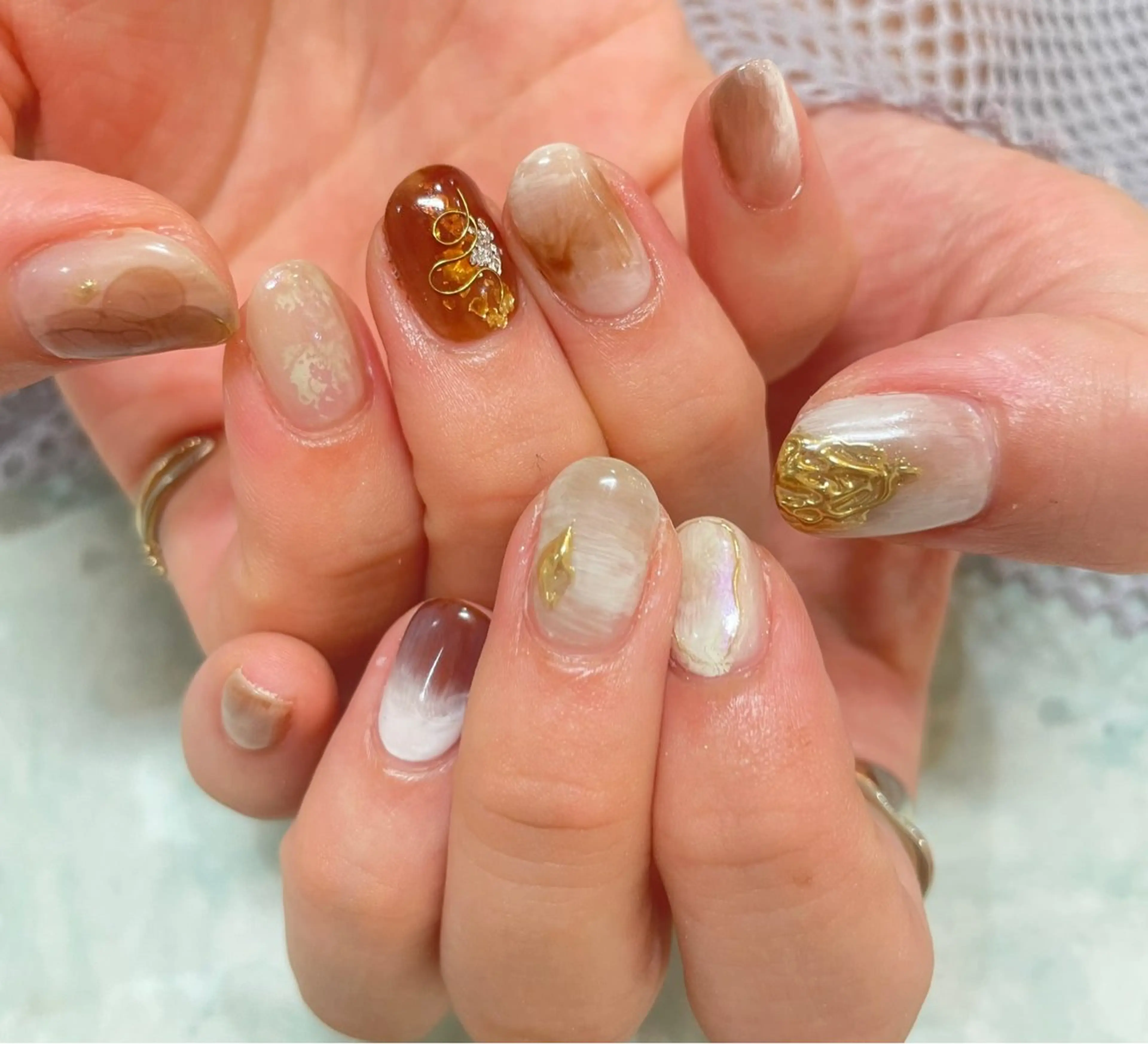 ネイル ハンドネイル nailist kanae🦖のネイルデザイン