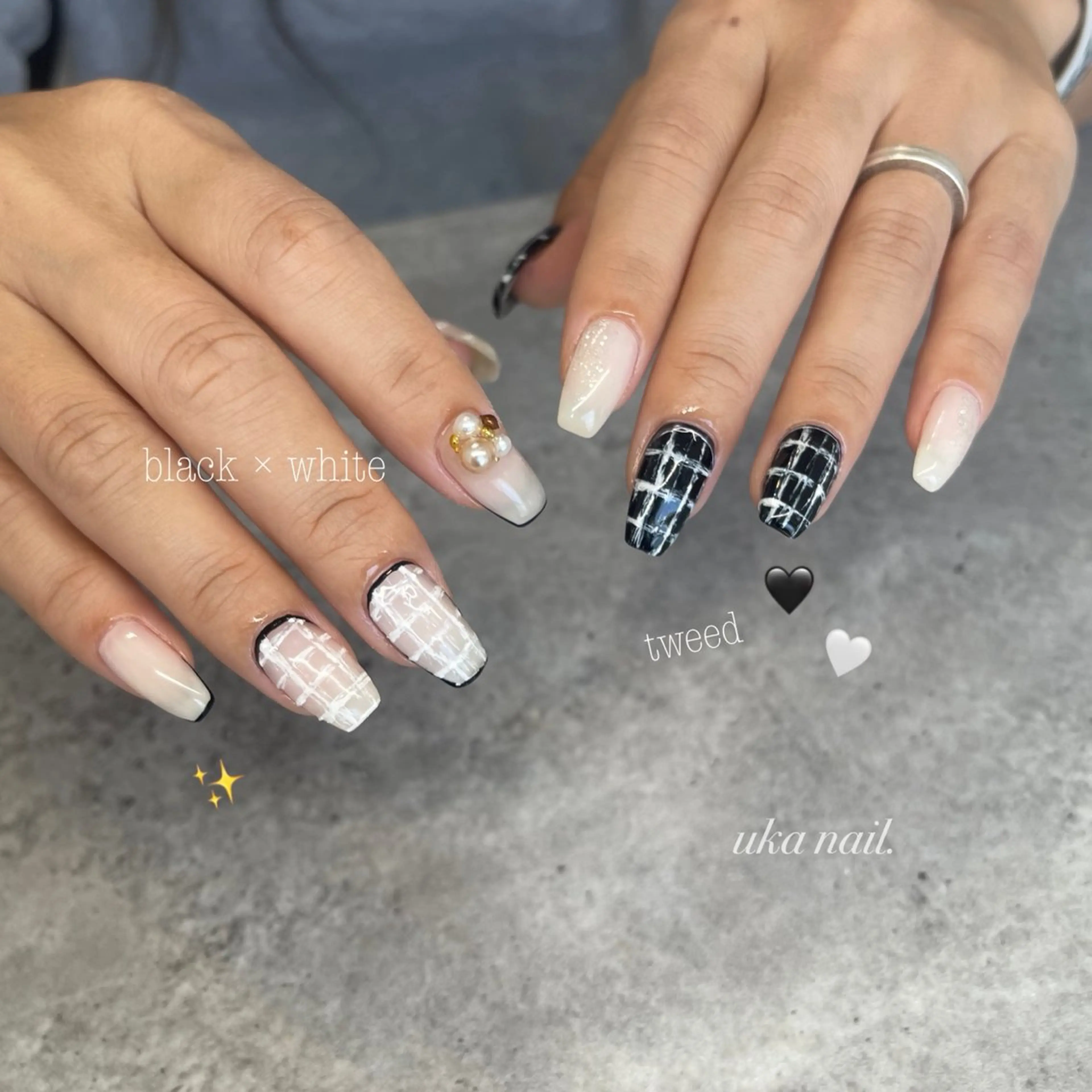 ネイル ハンドネイル uka nailのネイルデザイン