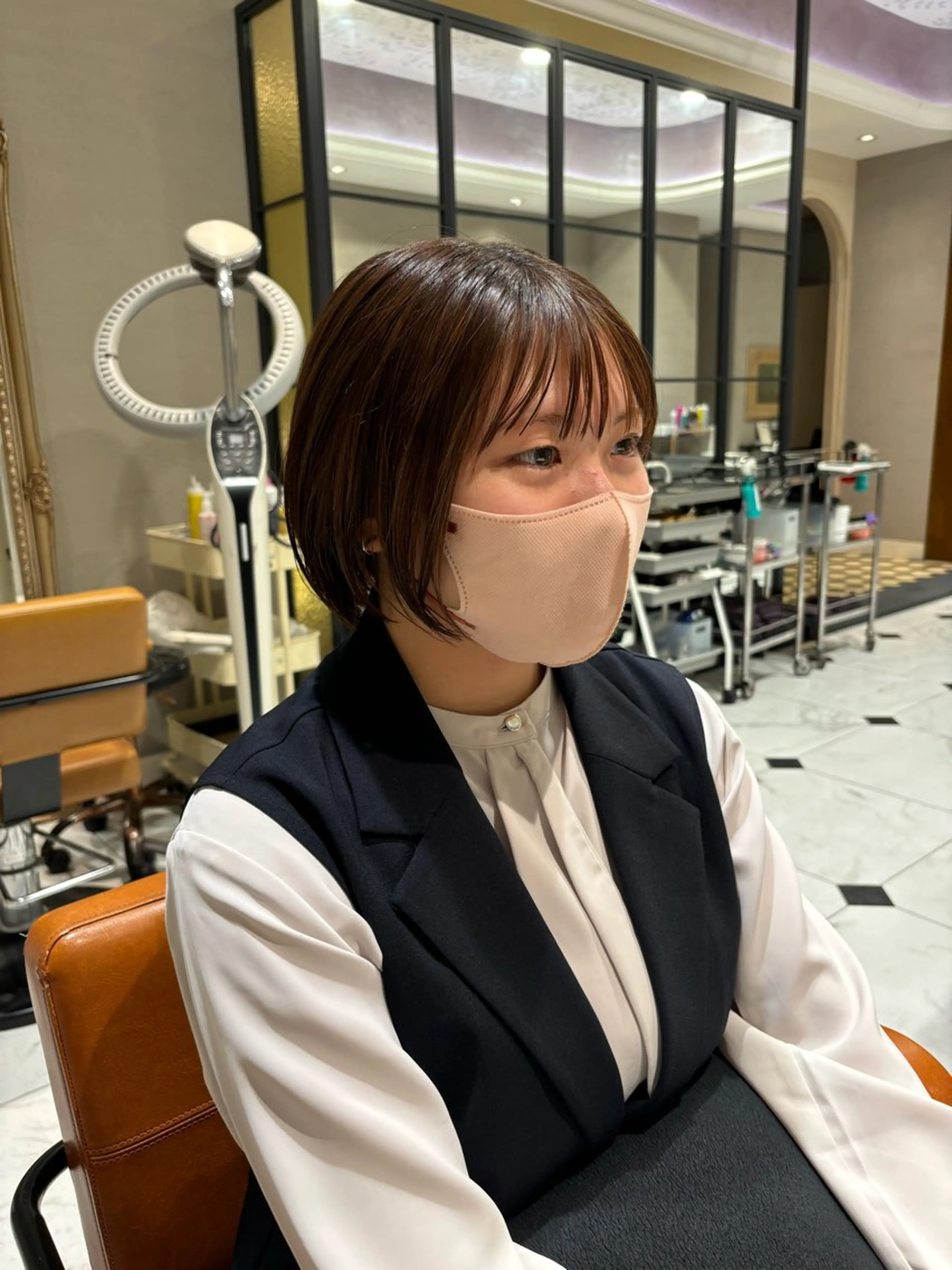 ショート ショートヘア メンズ/特殊ヘア パーマ🕷️小夏貴也のヘアスタイル