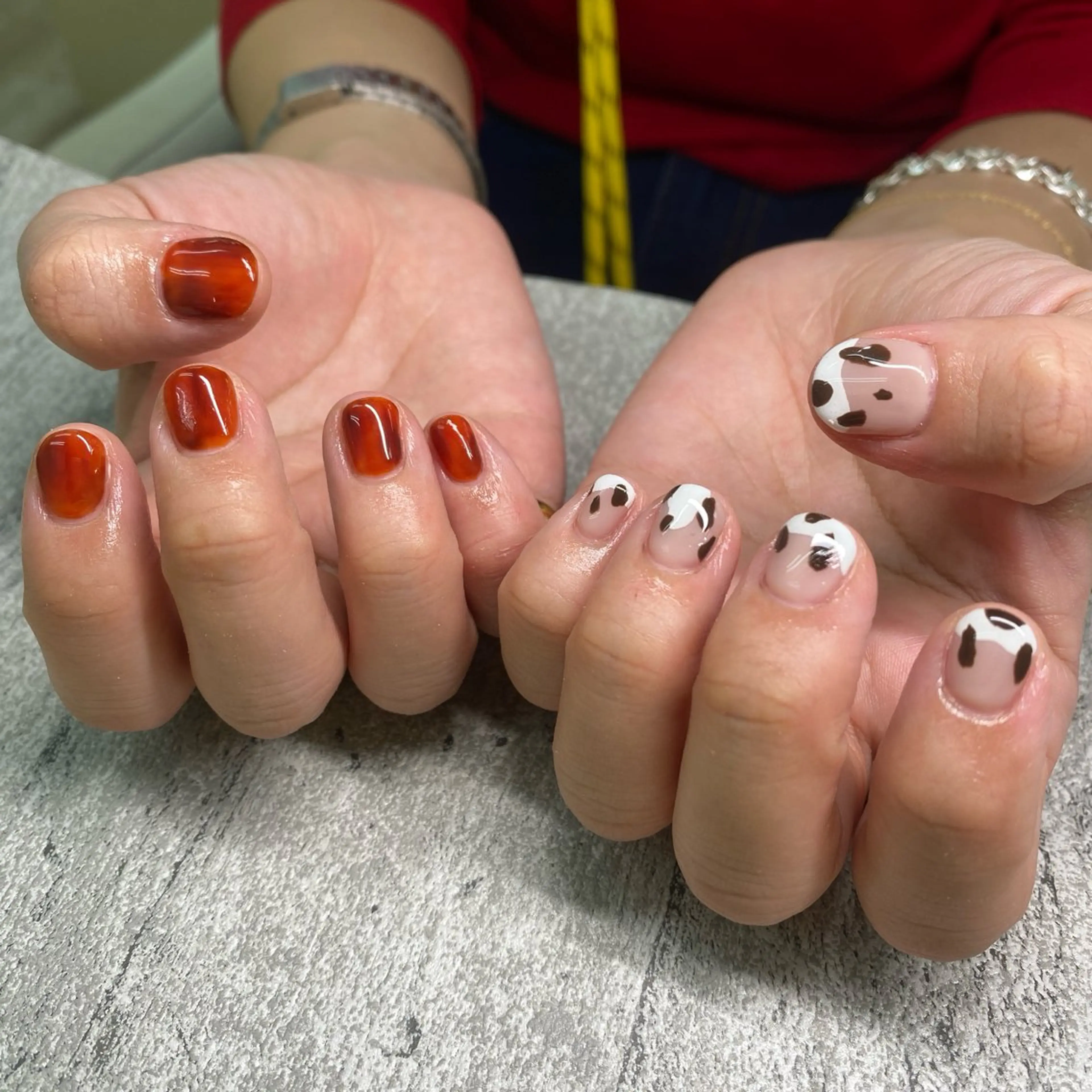 ネイル ハンドネイル Bianca🩶 TAMIYAのネイルデザイン