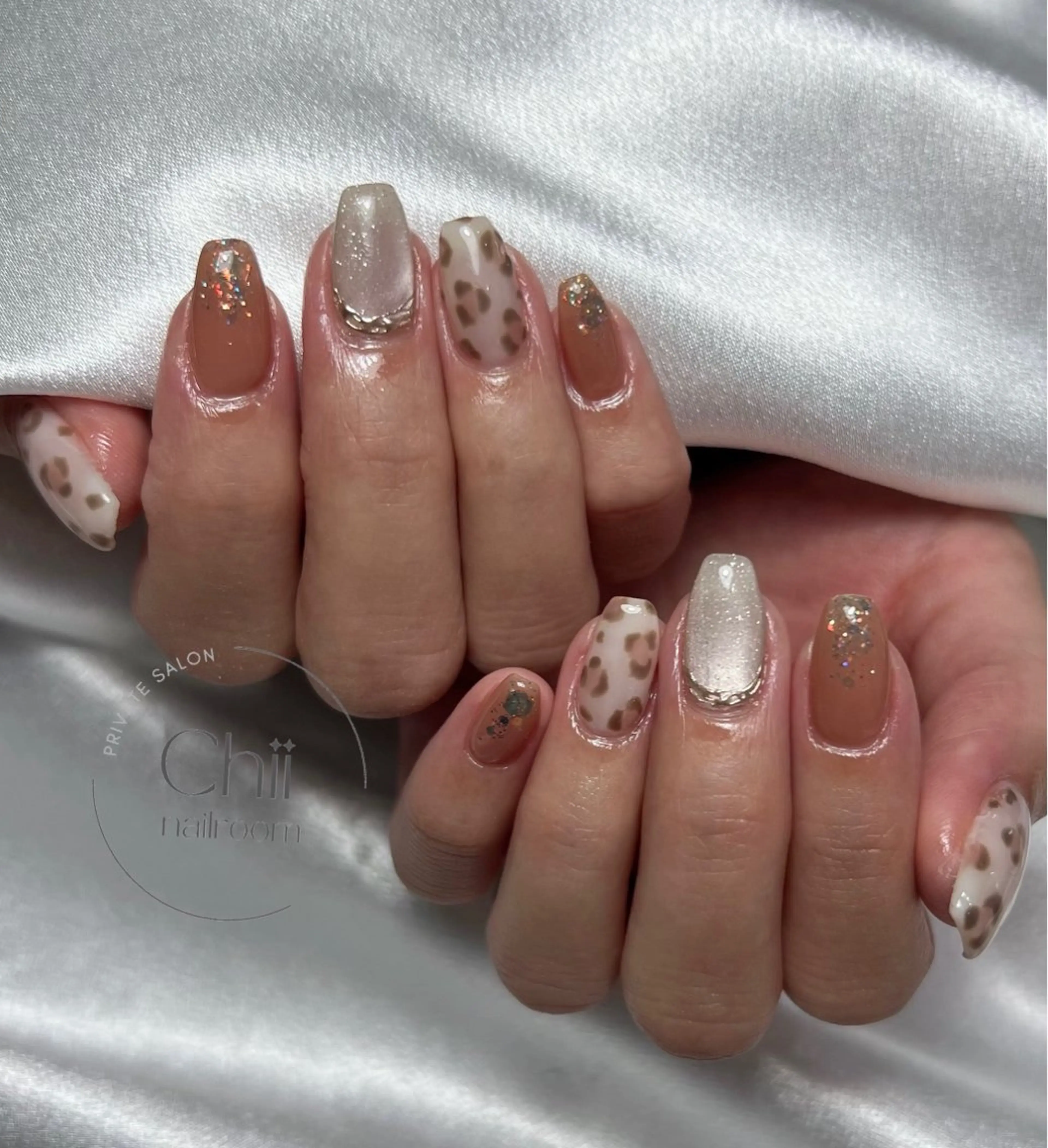 ネイル アートネイル ワンカラーネイル nail room chiiのネイルデザイン