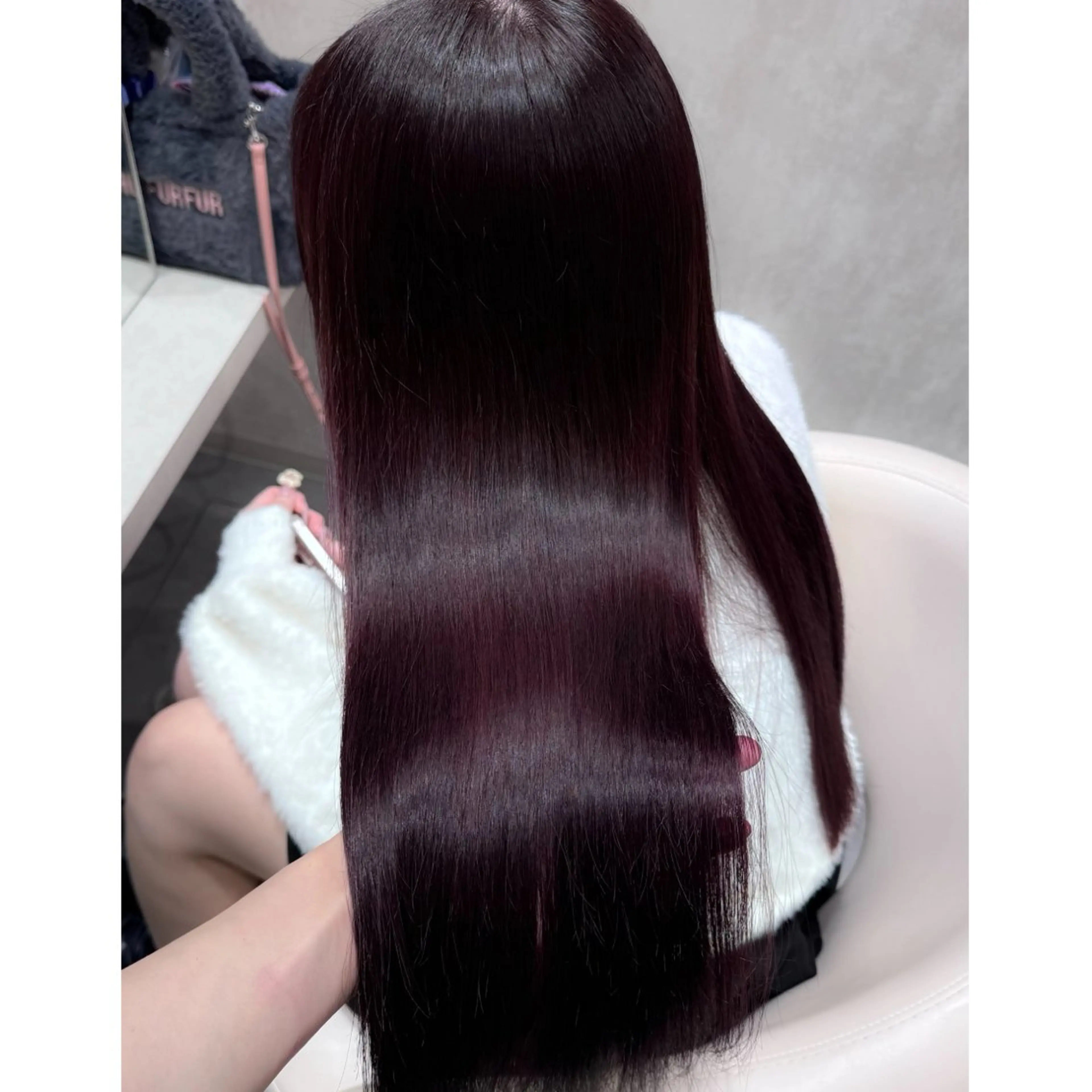 ロング カラー ブリーチ miyu /トレンド カラー×艶髪のヘアスタイル