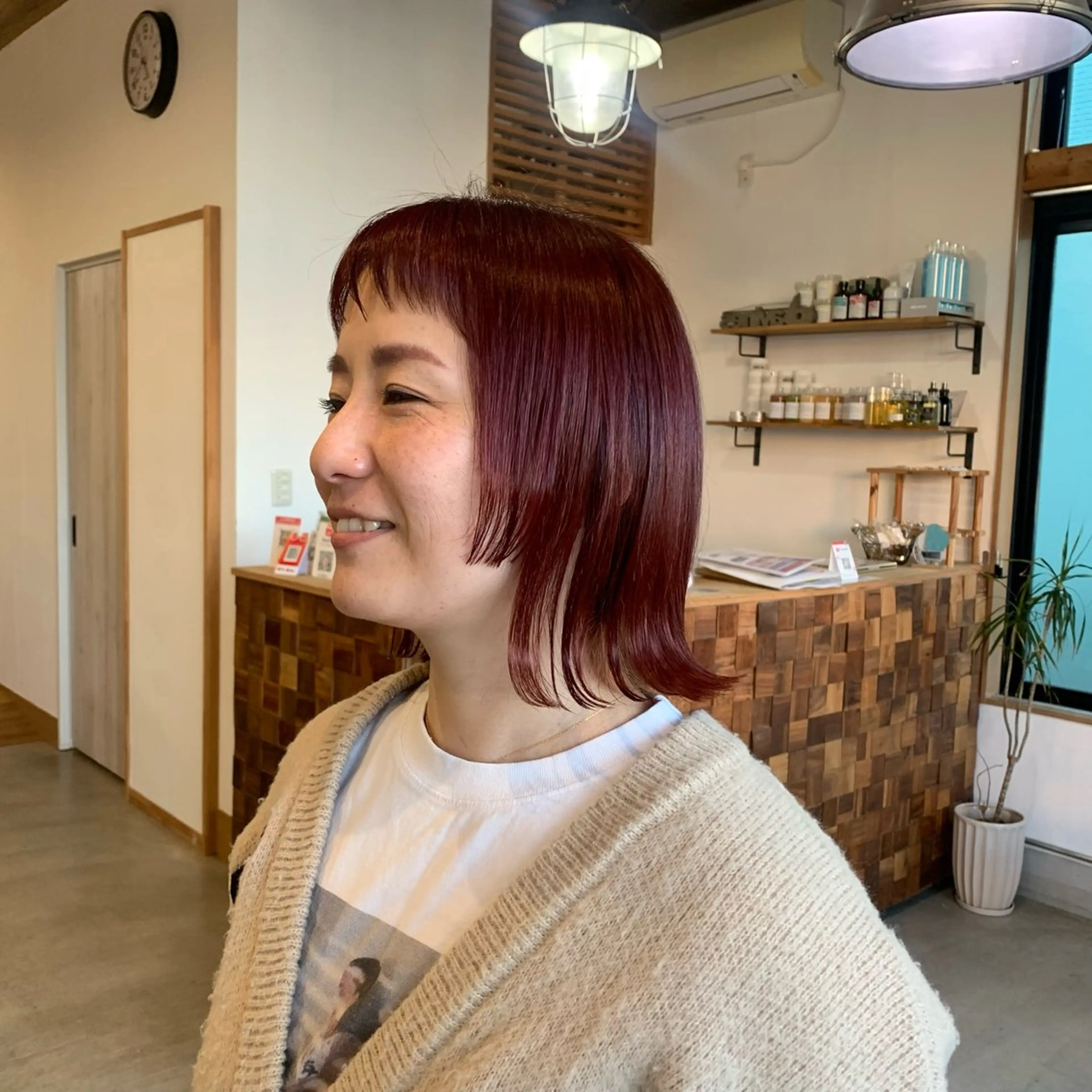 カラー イロトカタチ　つくば店所属・コウノス マサコのヘアスタイル