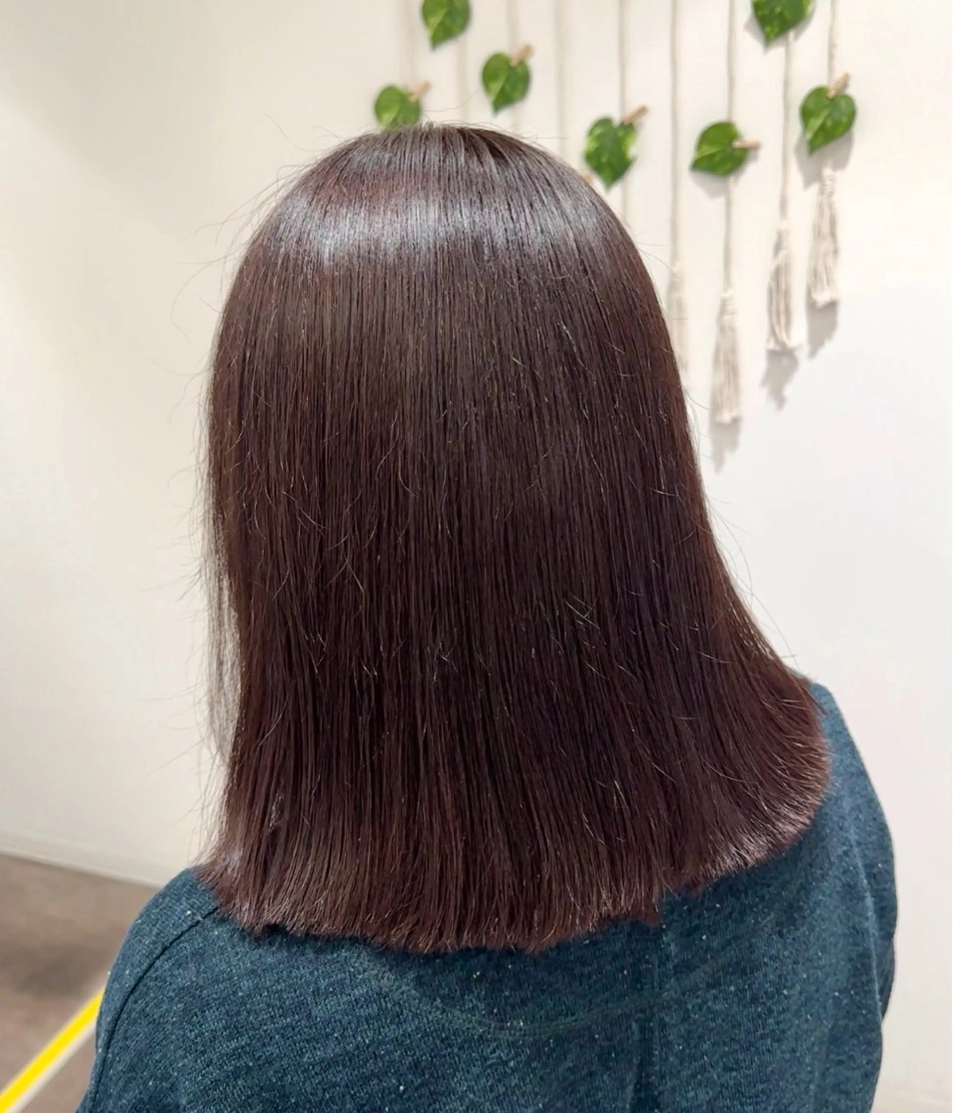 セミロング カラー 透明感カラー 北島亜弥/髪質改善 /カラーのヘアスタイル