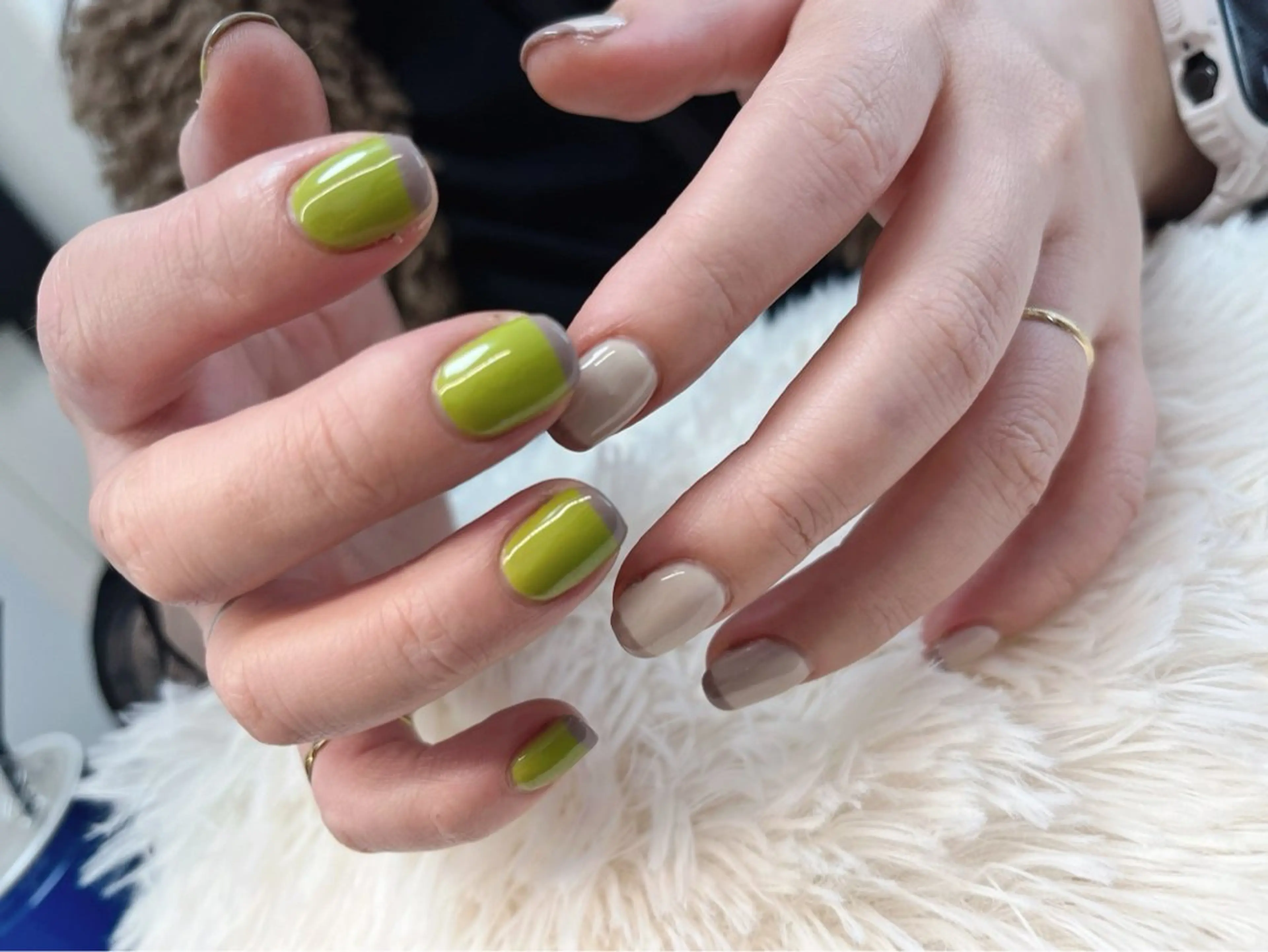 ネイル ピスタチオネイル ek.nail⭐︎ kanaのネイルデザイン