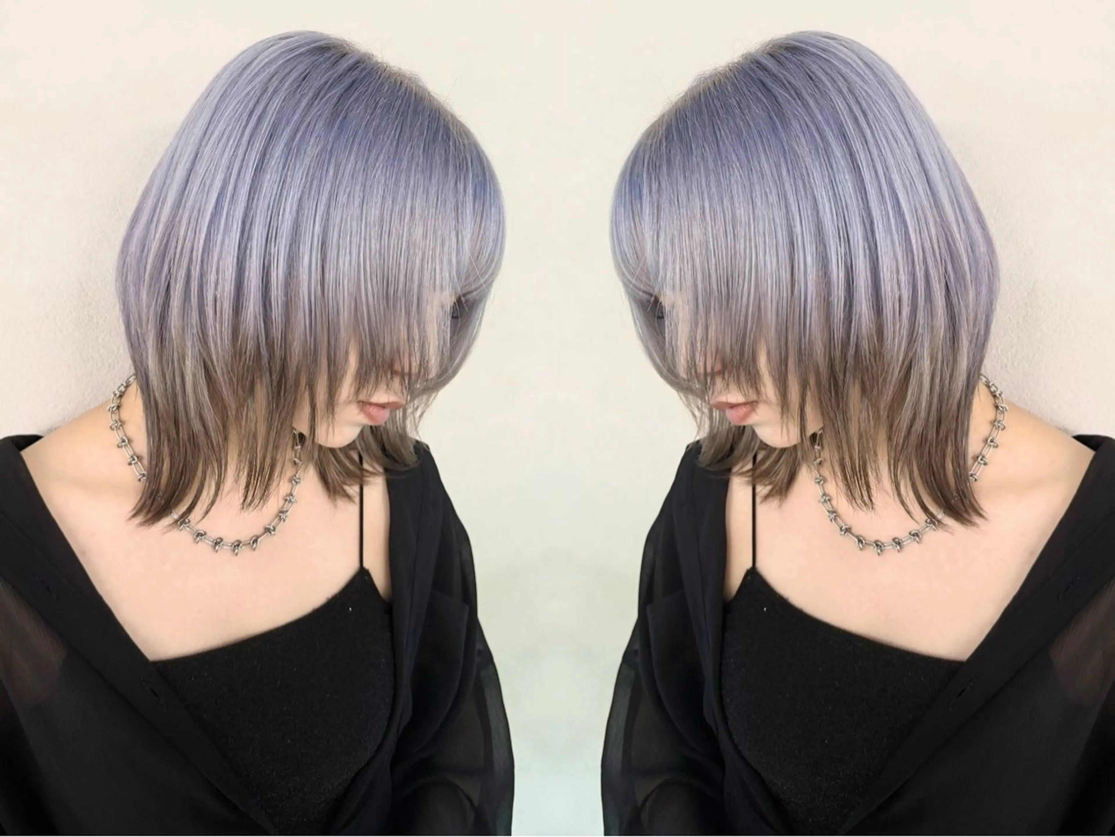 カラー ヘアカラー レイヤー／ハイトーン 🍎森貝洋亮🍎のヘアスタイル