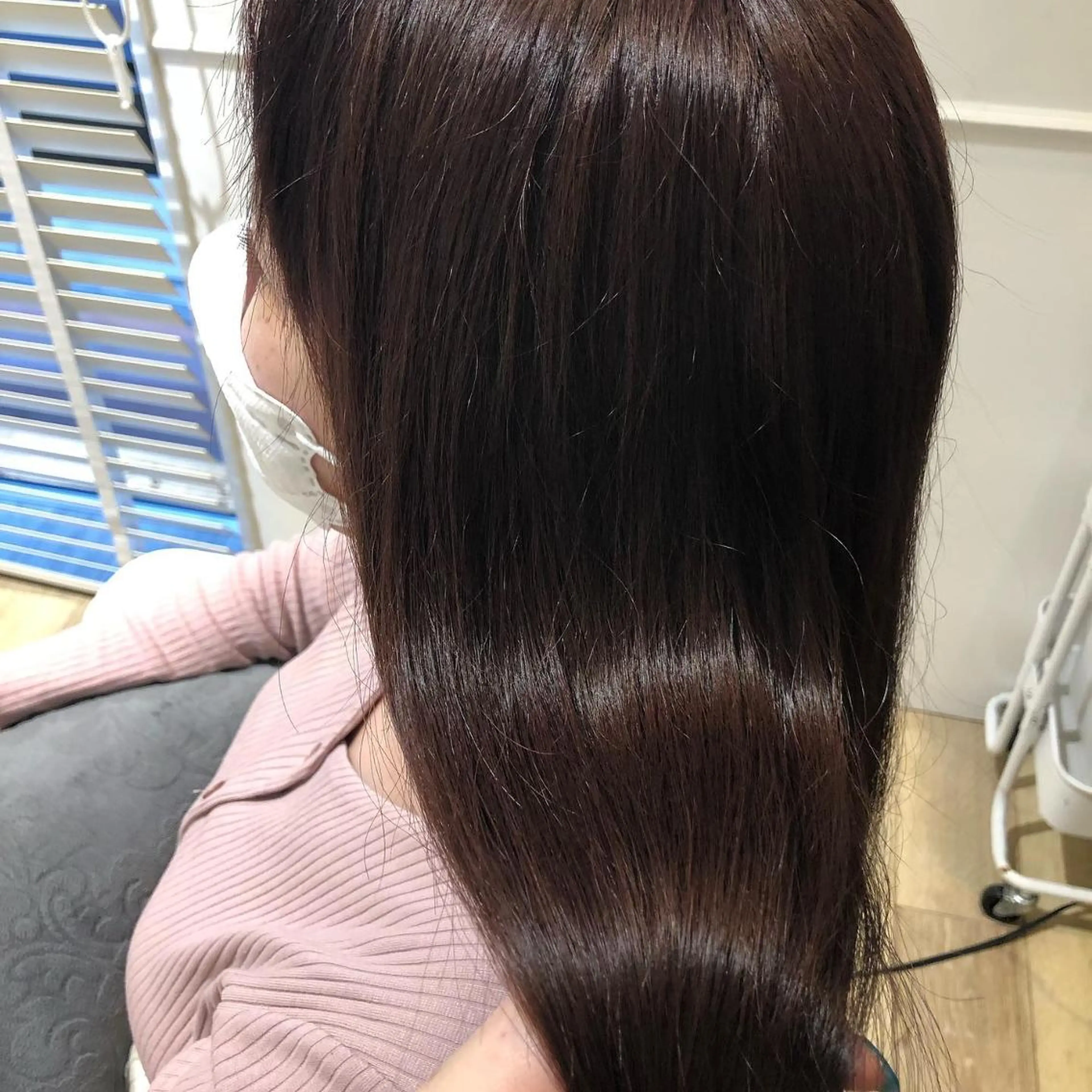 セミロング カラー ヘアアレンジ 髪質改善 トリートメント ✨🌿大人可愛い愛さ れhair🌿✨松本のヘアスタイル