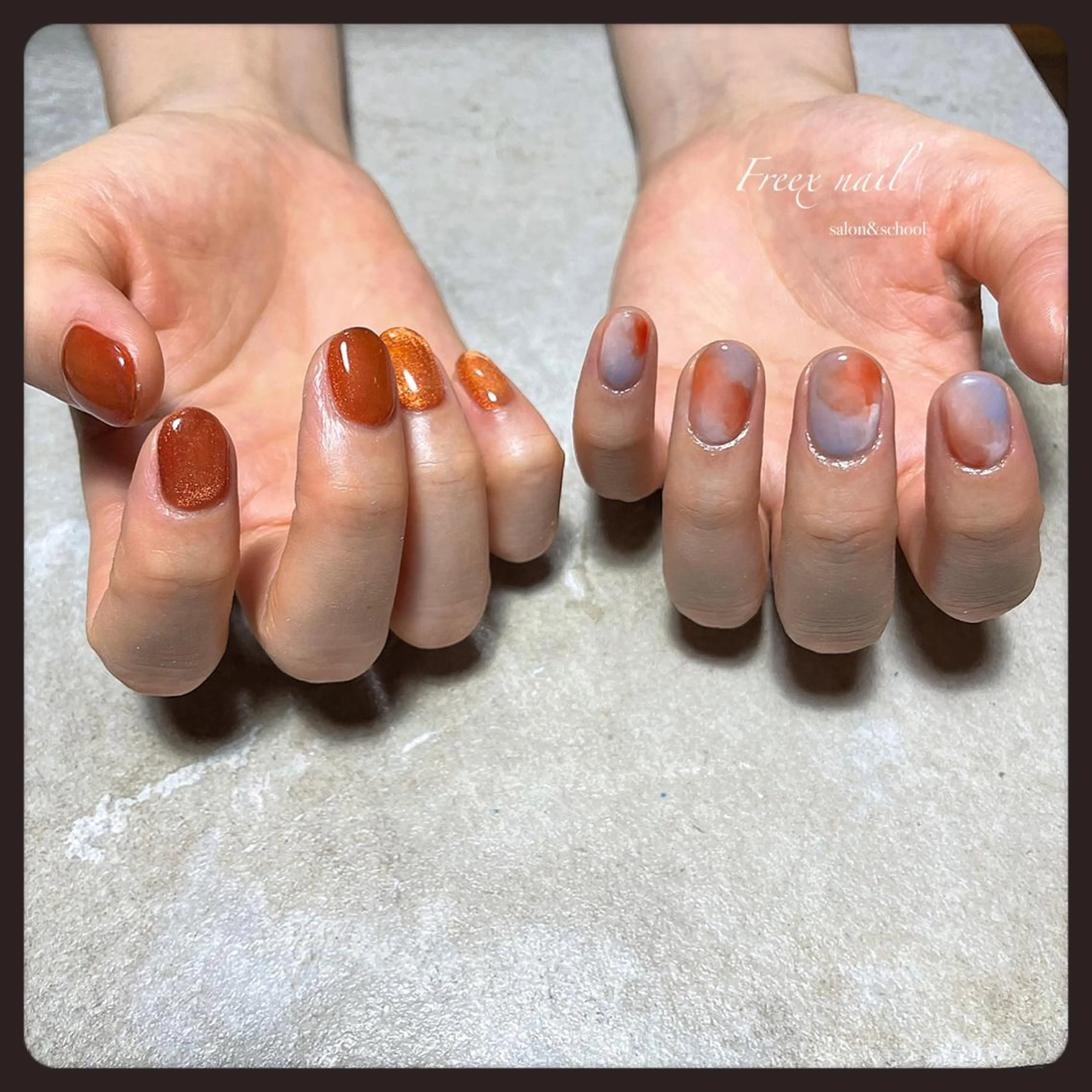 ネイル ハンドネイル フットネイル freex nail /ニュアンス/個性派のネイルデザイン