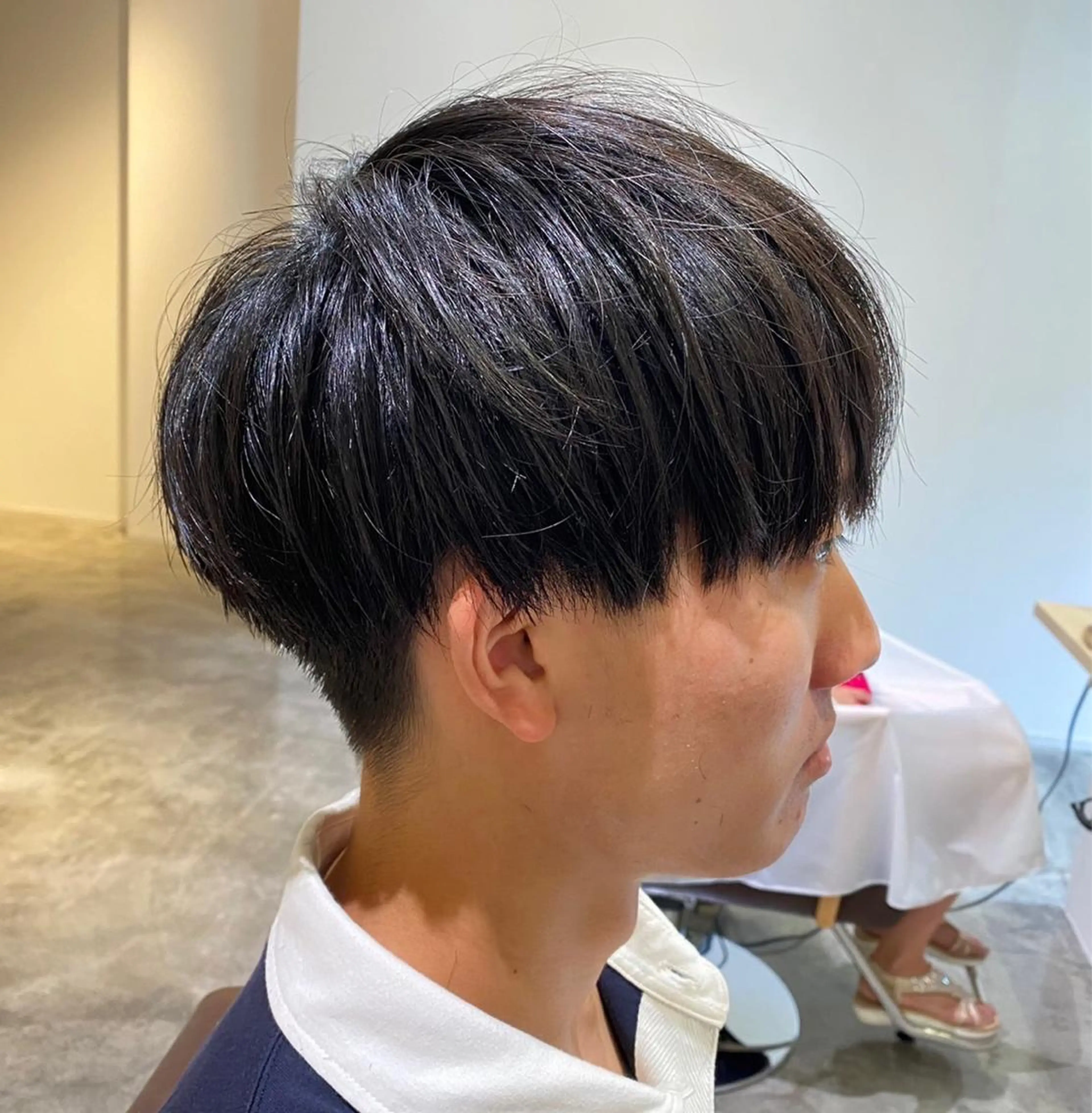 ショート ハイライト 髪質改善 レイヤーカット 縮毛矯正 ツイストパーマ ブリーチなしWカラー /酸性ストレート河本のヘアスタイル